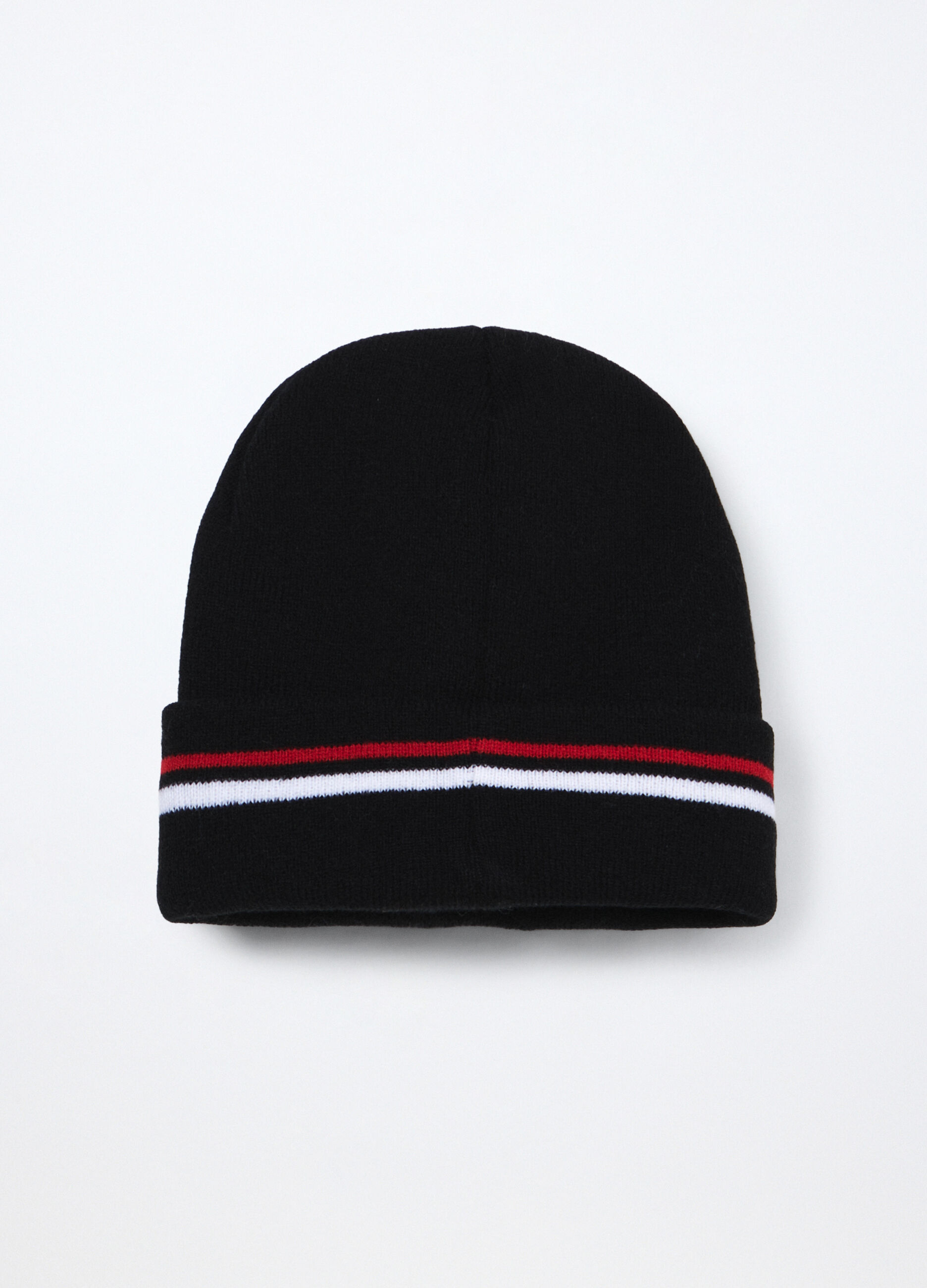Berretto tricot con patch_1
