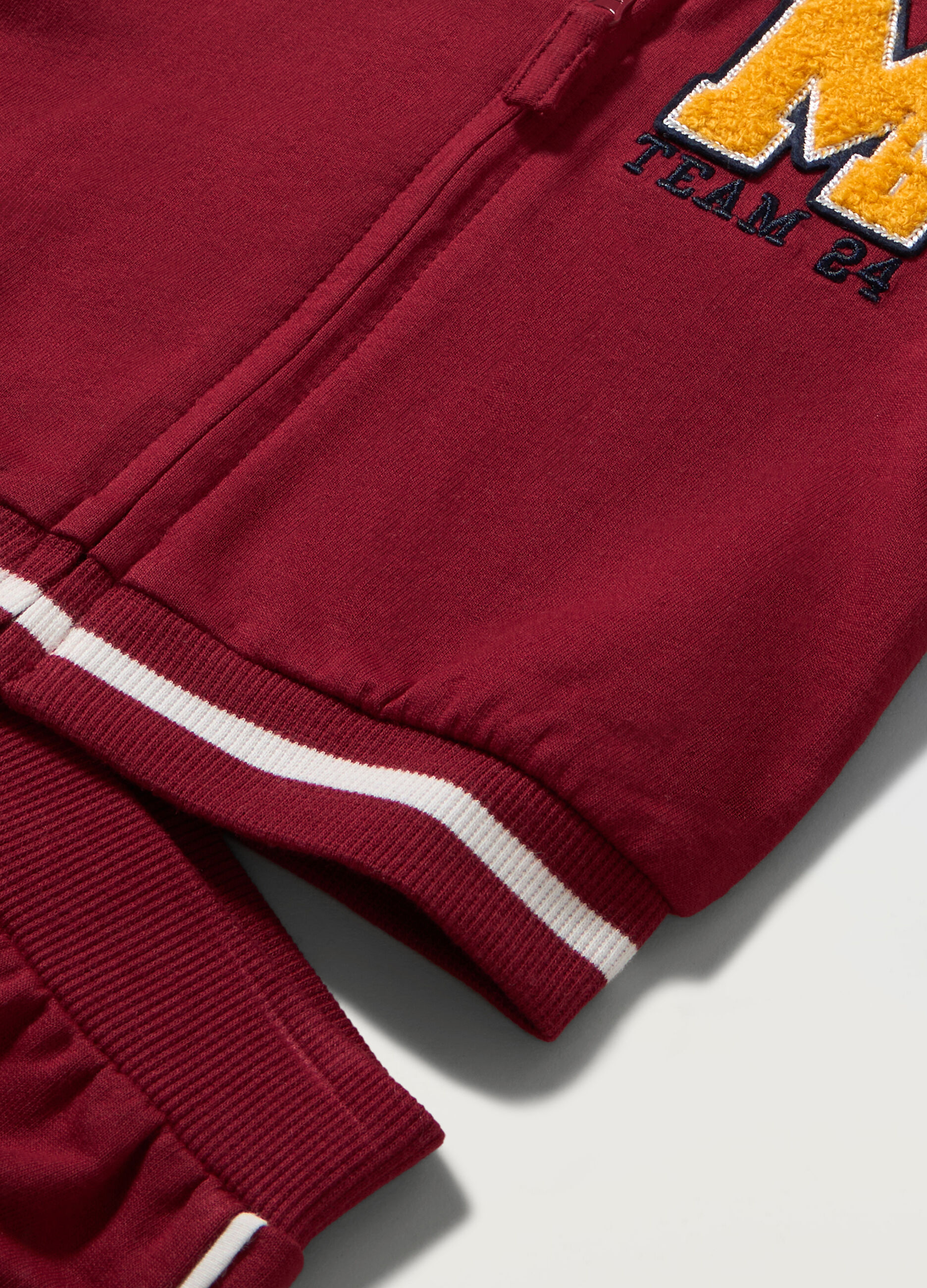 Jogging set in puro cotone neonato_1