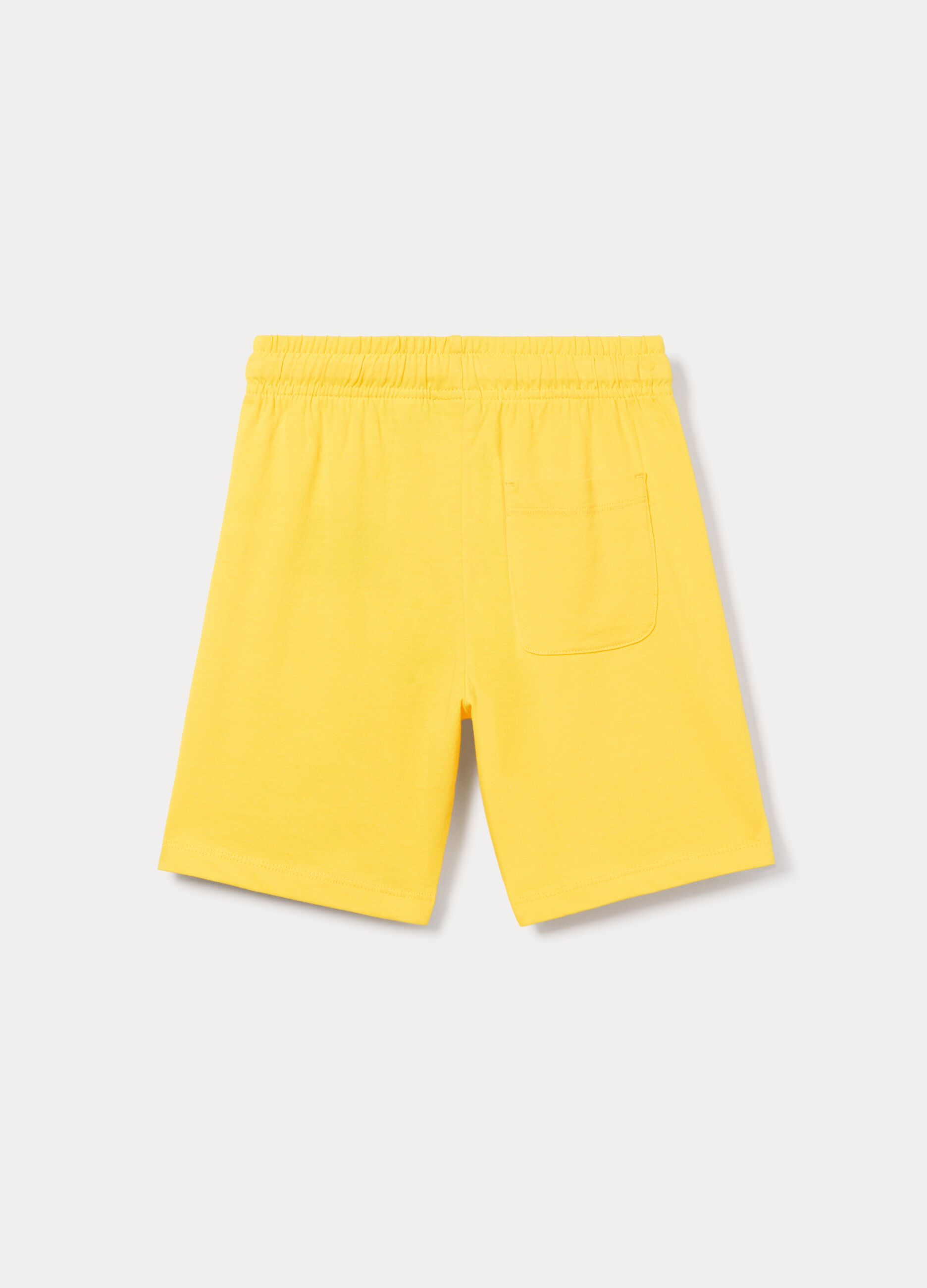Shorts in jersey di puro cotone bambino_1