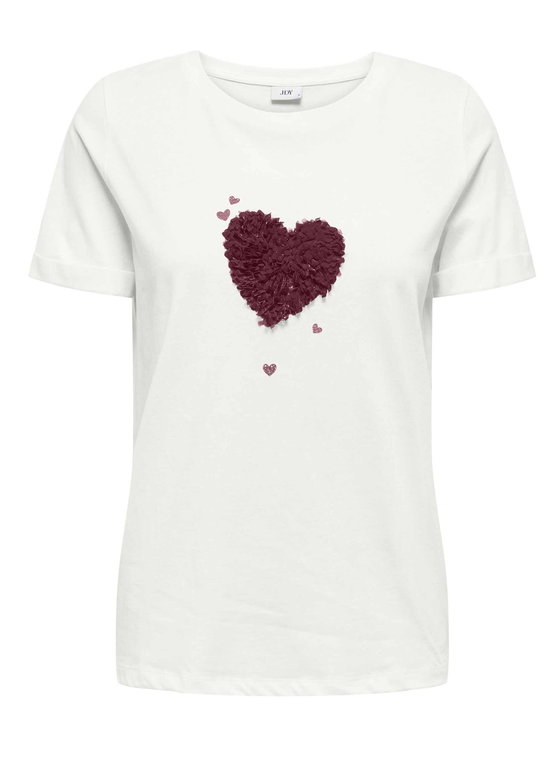 T-shirt con applicazioni donna_0