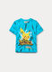 T-shirt Pokemon in jersey di puro cotone bambino_0