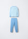 Set pigiama lungo in interlock di puro cotone bambino_1