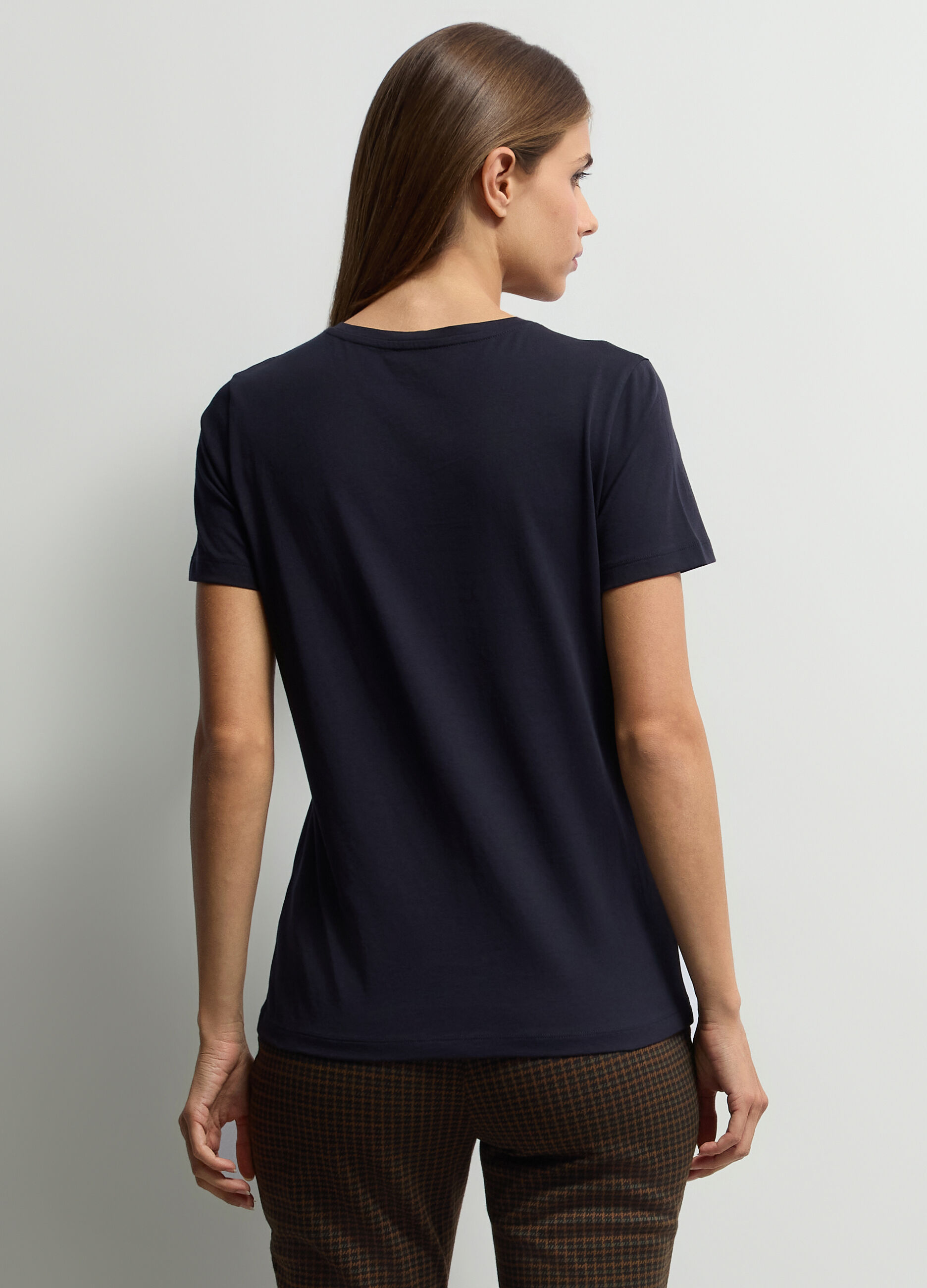 T-shirt girocollo donna