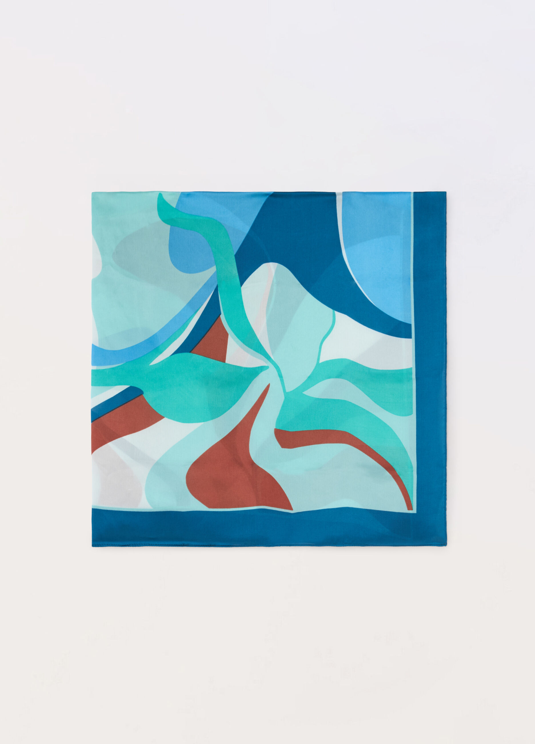 Foulard con stampa donna_0