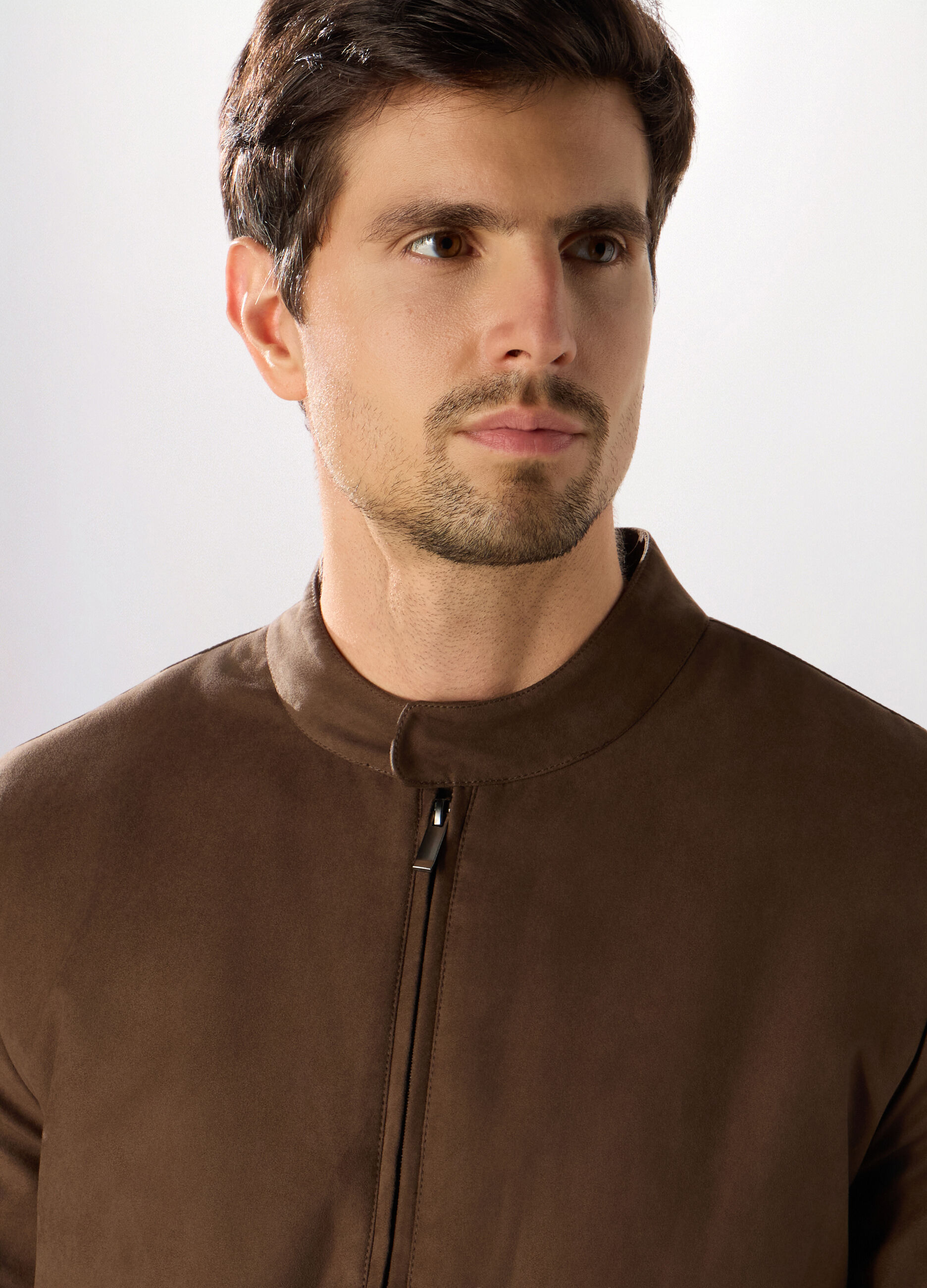 Giacca biker in suede ECOpelle uomo_2