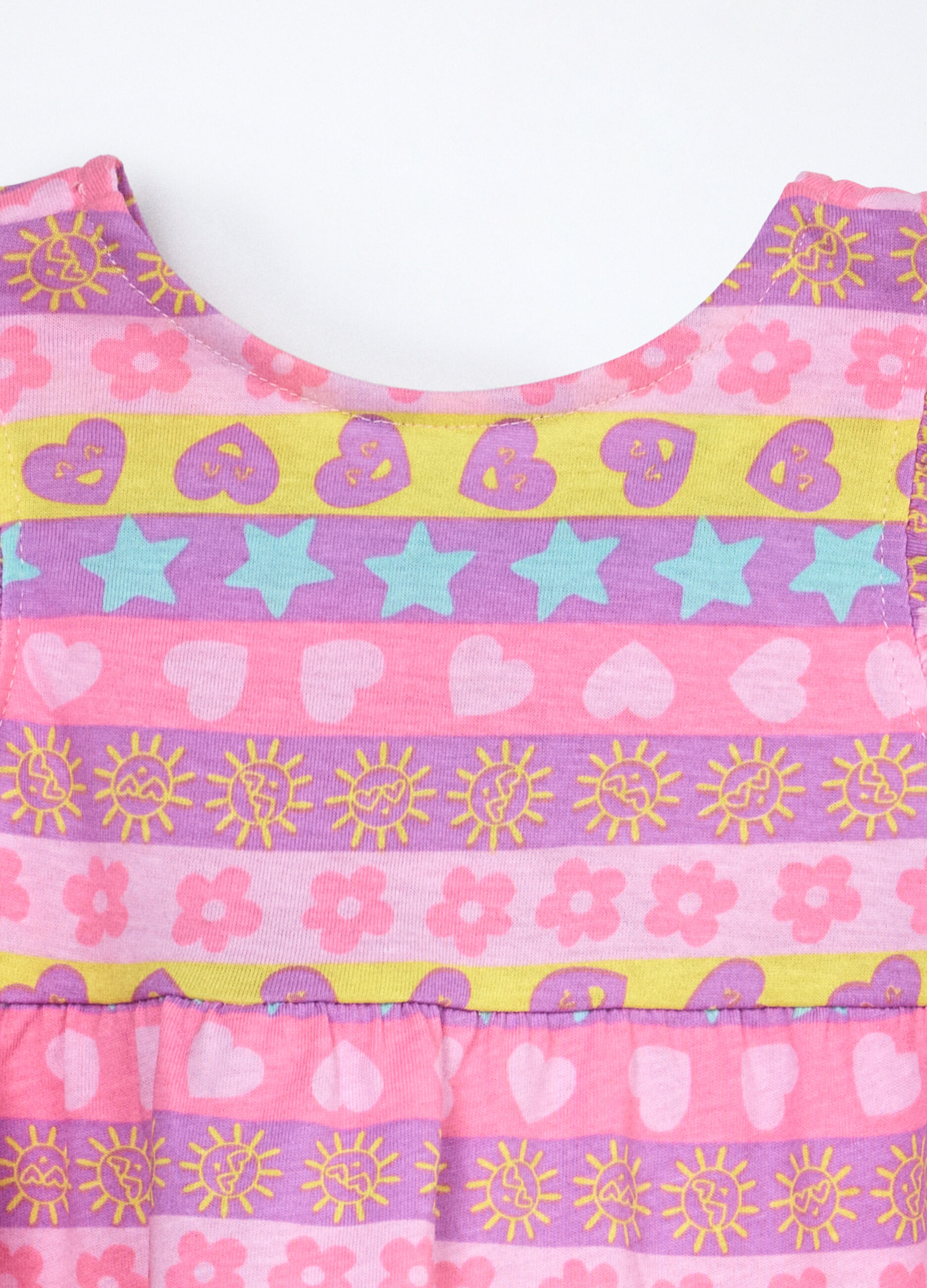 Jogging set in jersey di puro cotone neonata_2