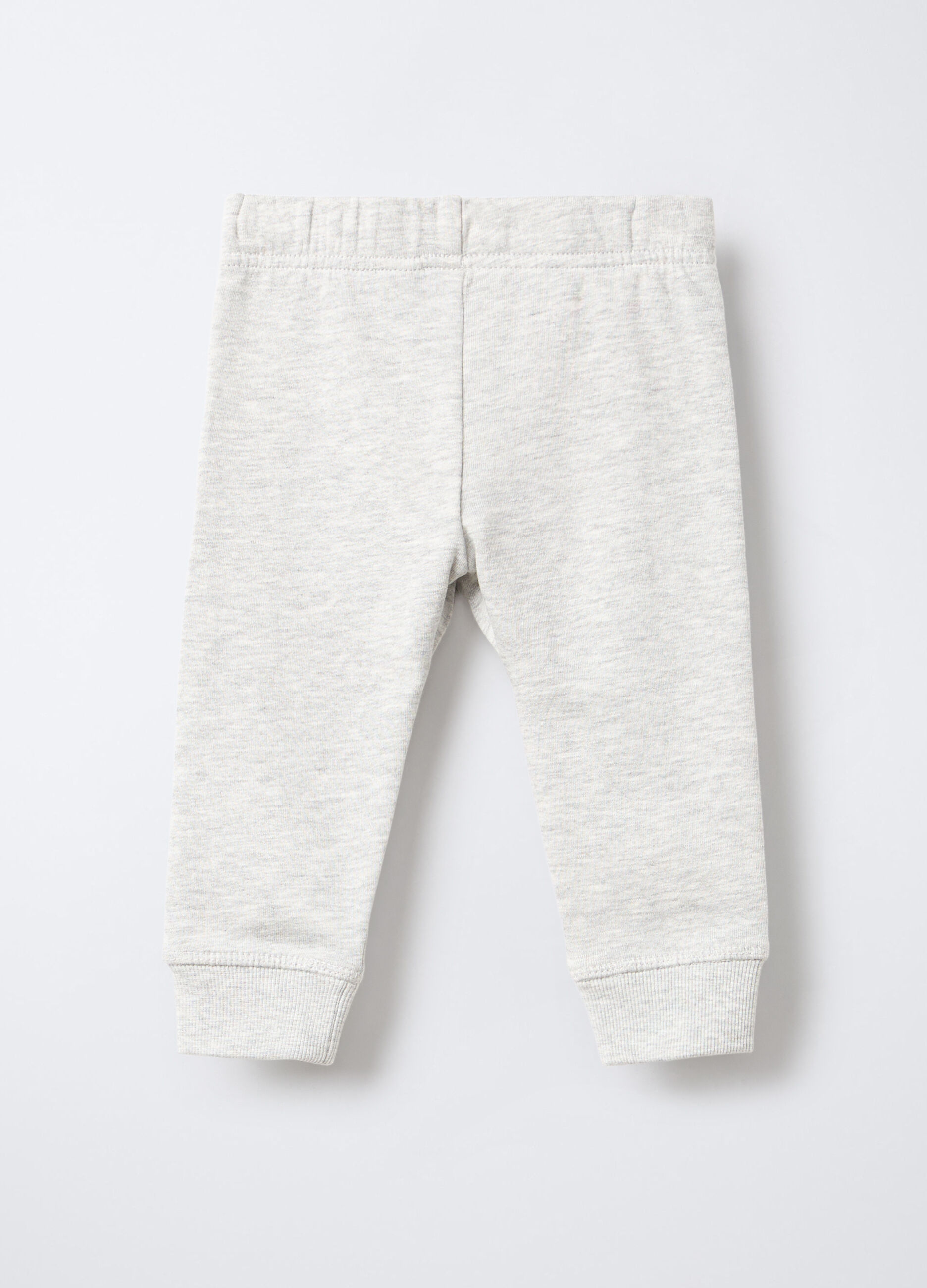 Pantaloni in misto cotone garzato Fit Regular bimbo_1