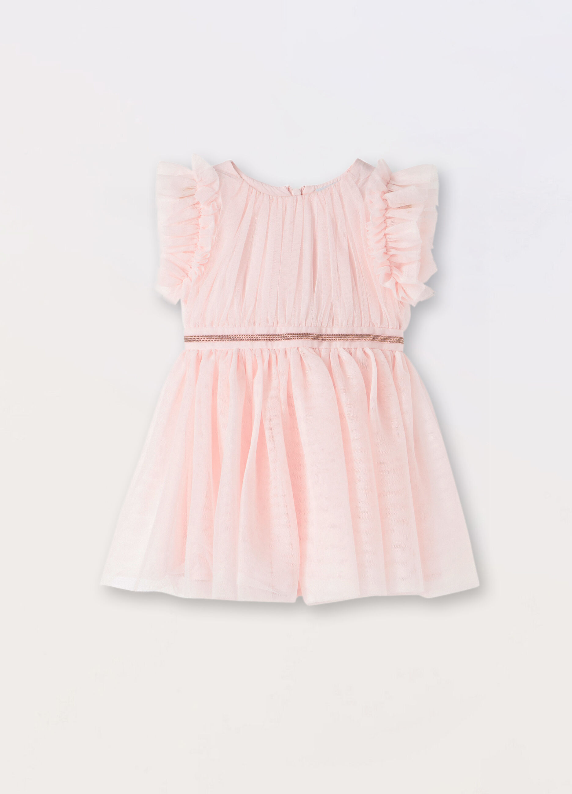 Vestito in mesh neonata_0