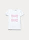 T-shirt in jersey di cotone stretch bimba_0