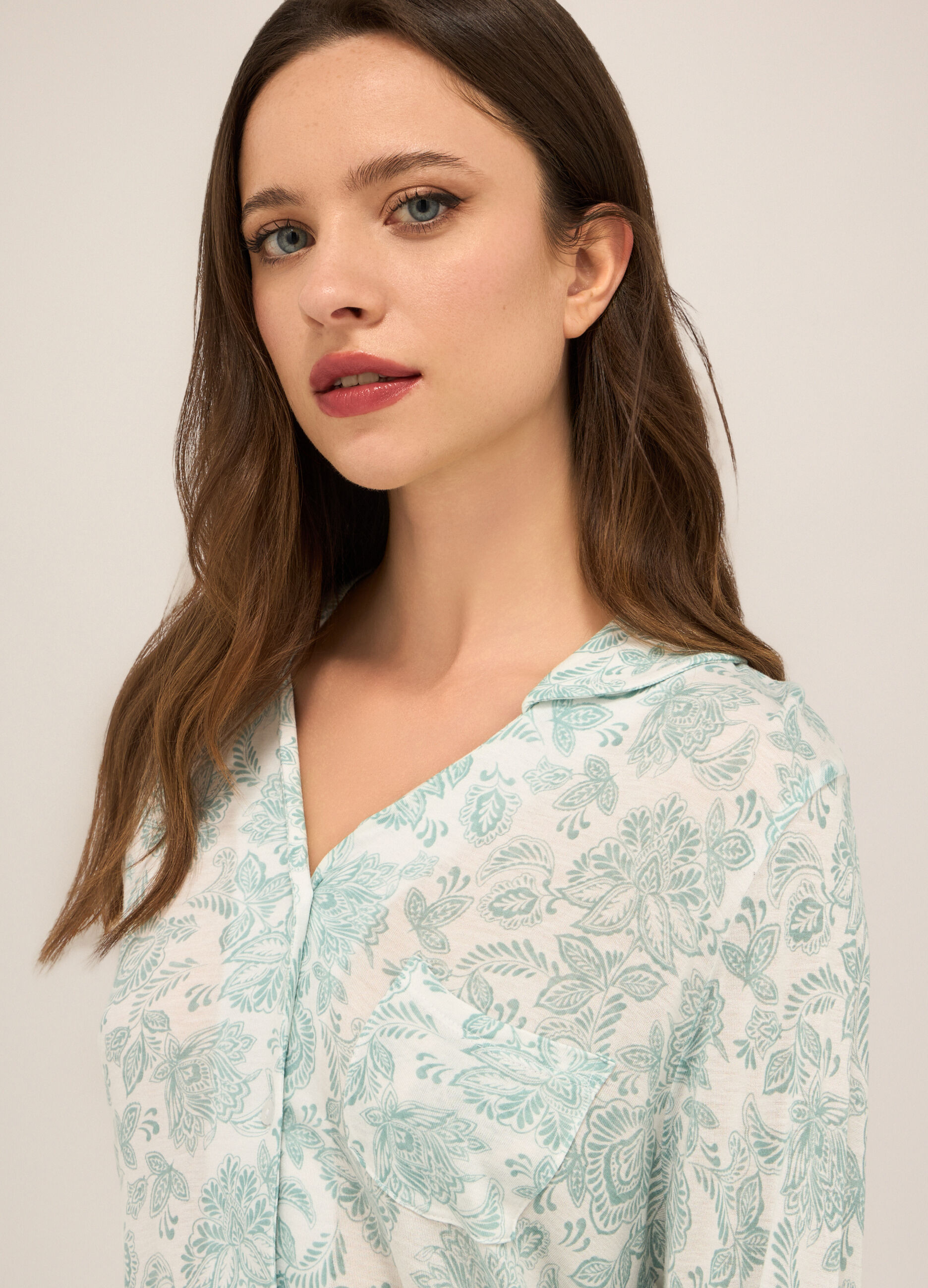 Set pigiama in pura viscosa donna_2