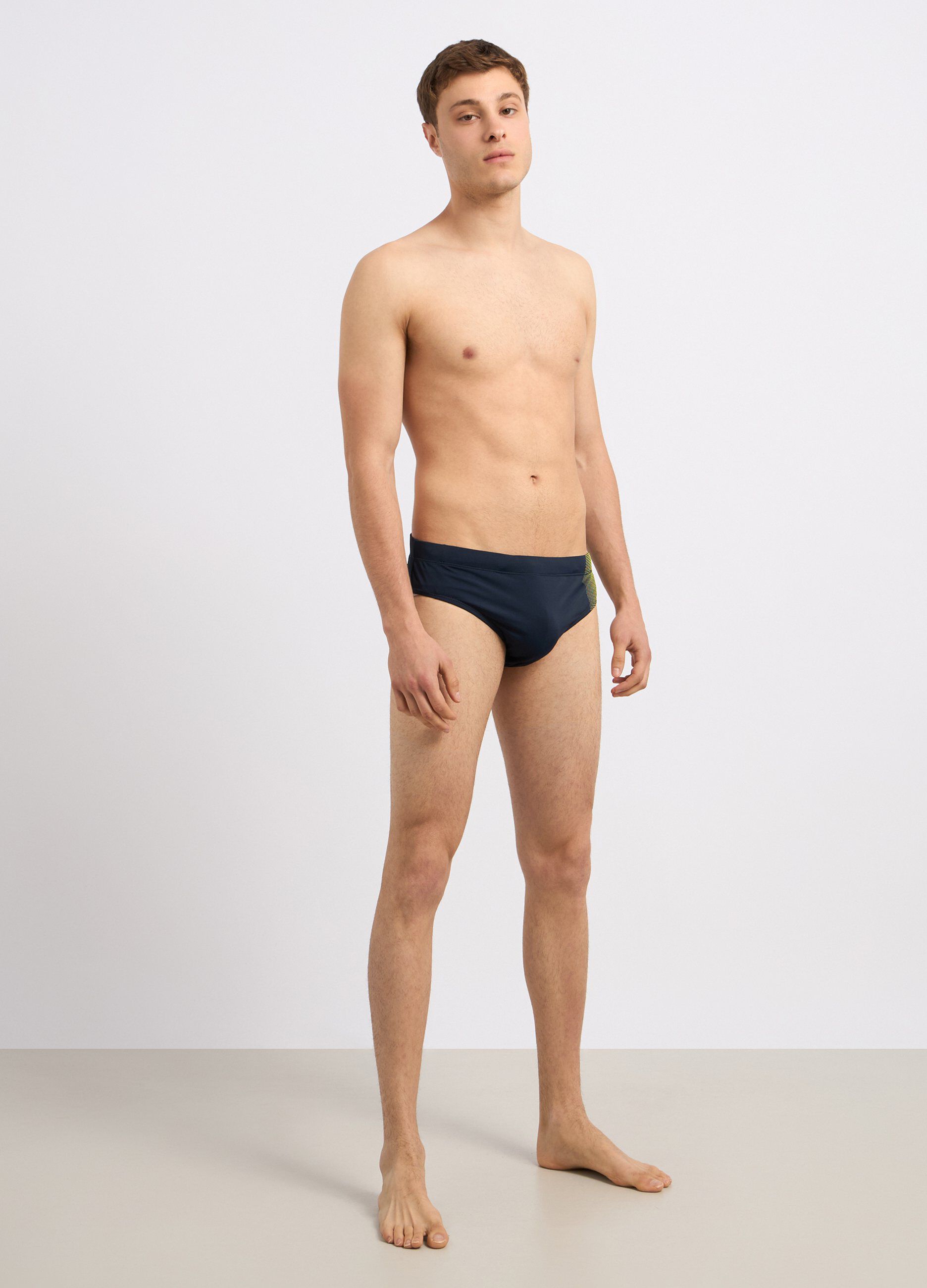 Costume slip con stampa uomo_0