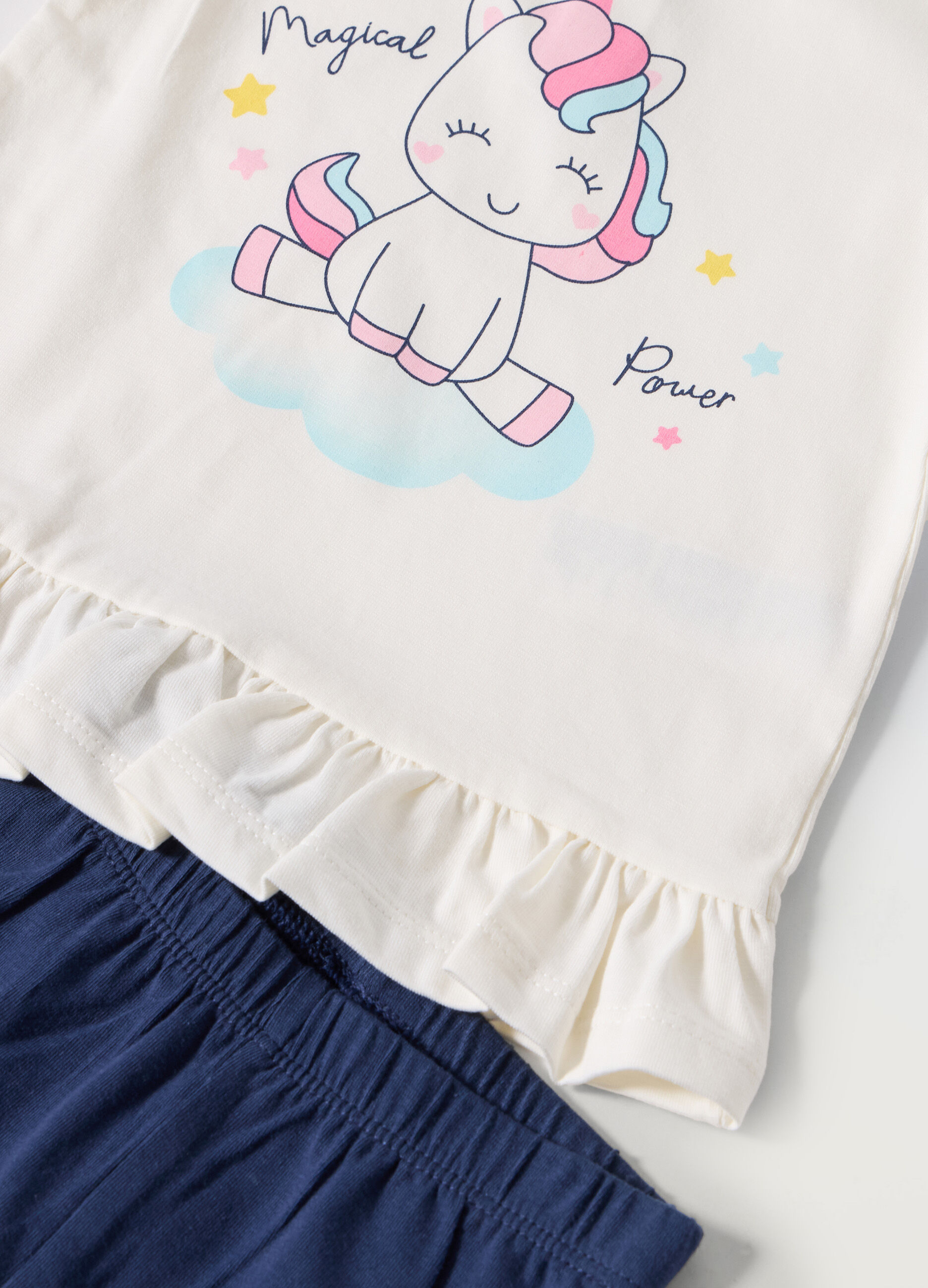Jogging set in cotone stretch neonata_1