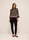 Leggings in punto milano donna_0