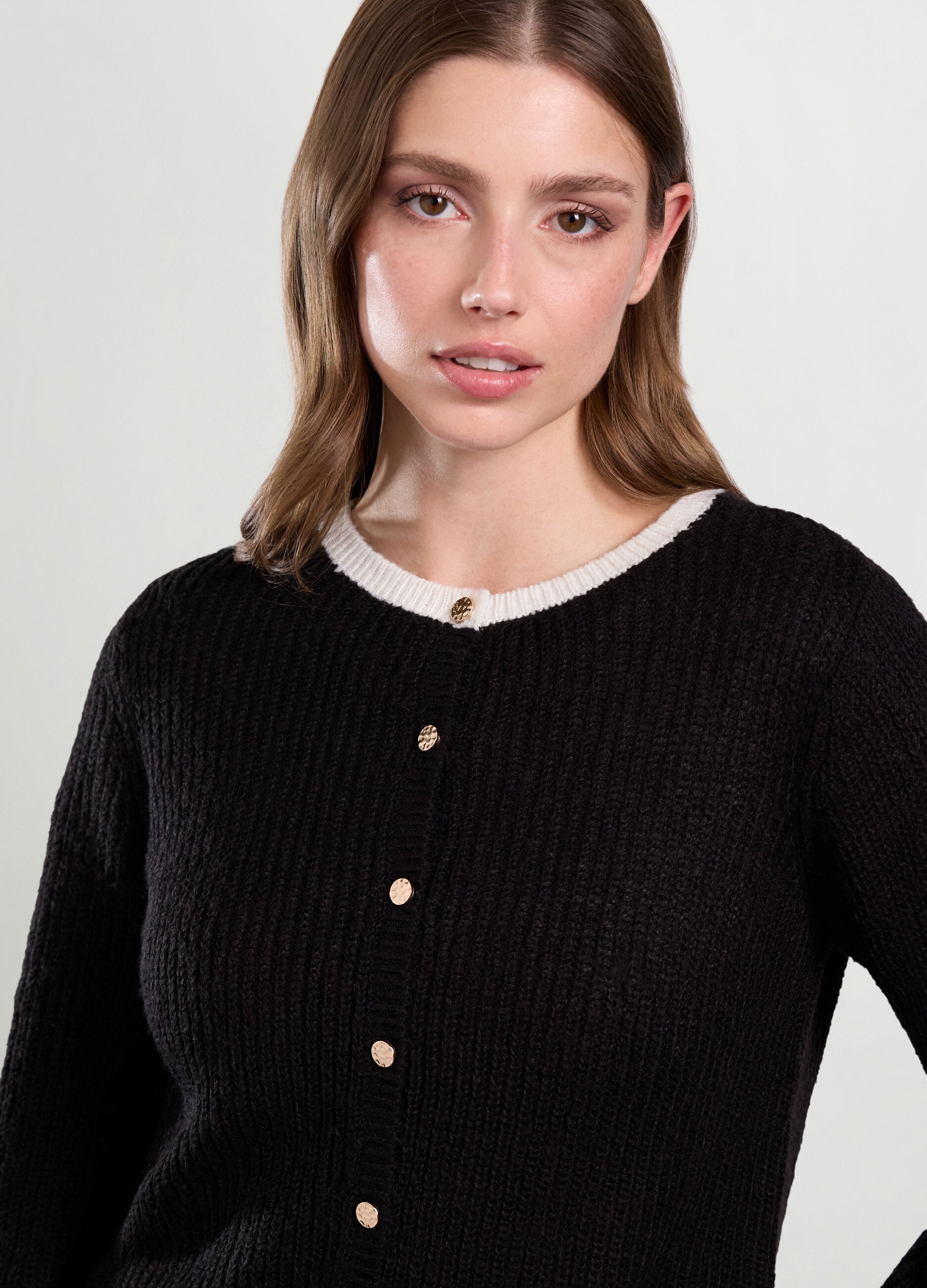 Cardigan tricot donna_2