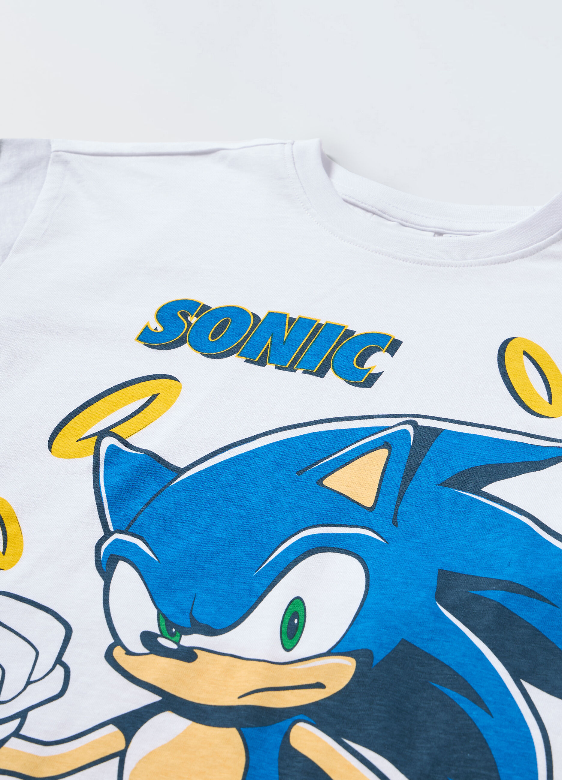 T shirt Sonic a maniche lunghe bambino
