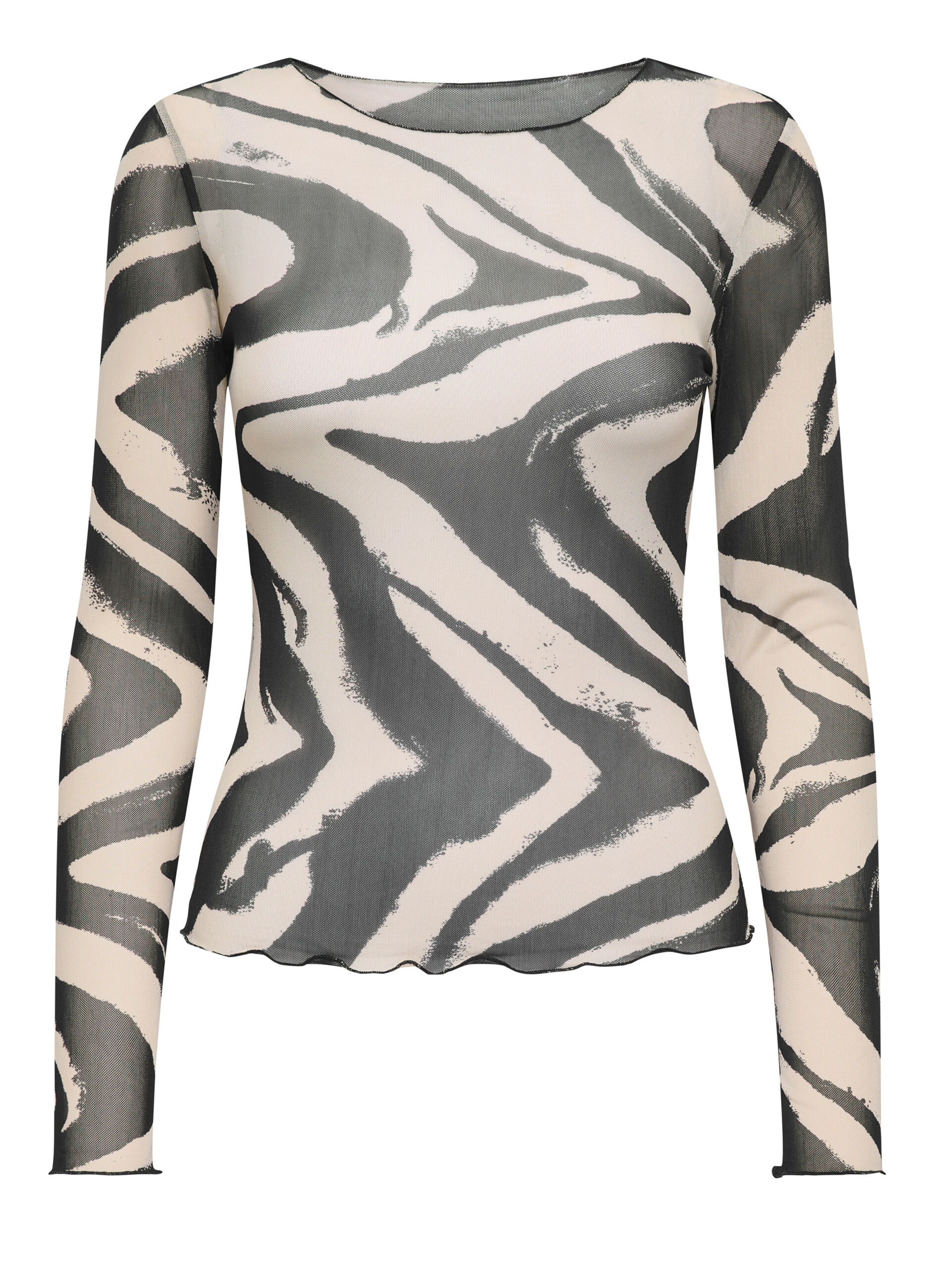 T-shirt a maniche lunghe donna_4