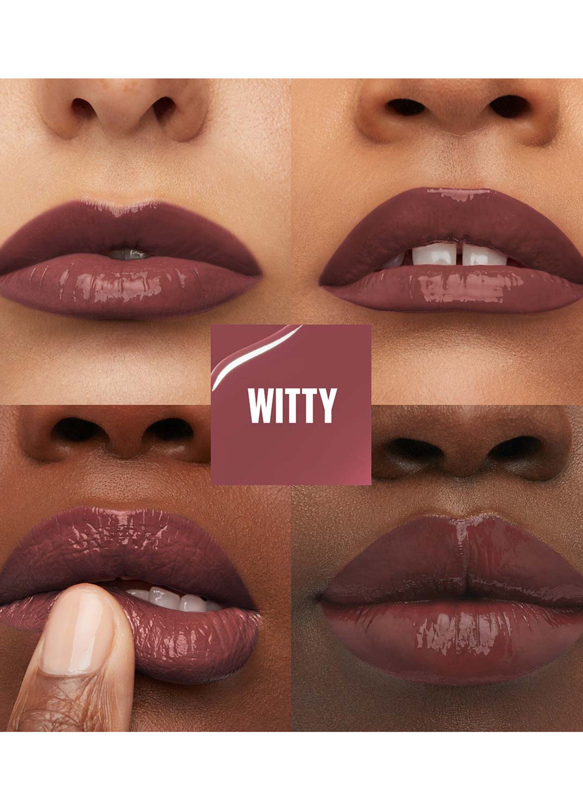 Rossetto a lunga tenuta effetto vinilico superstay vinyl ink  40 witty.