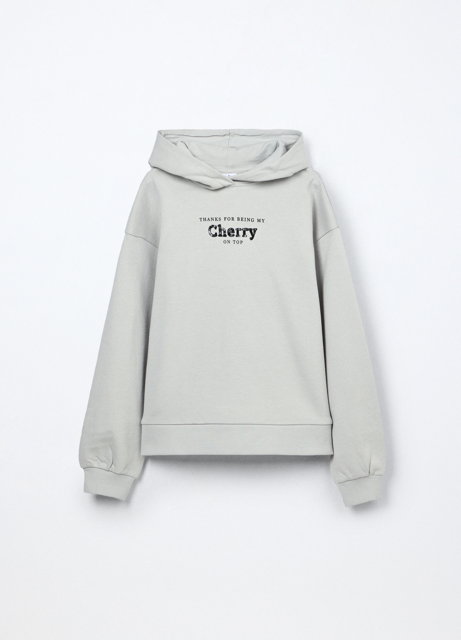 Felpa in puro cotone ragazza_0