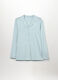 Maglia pigiama misto cotone donna_0