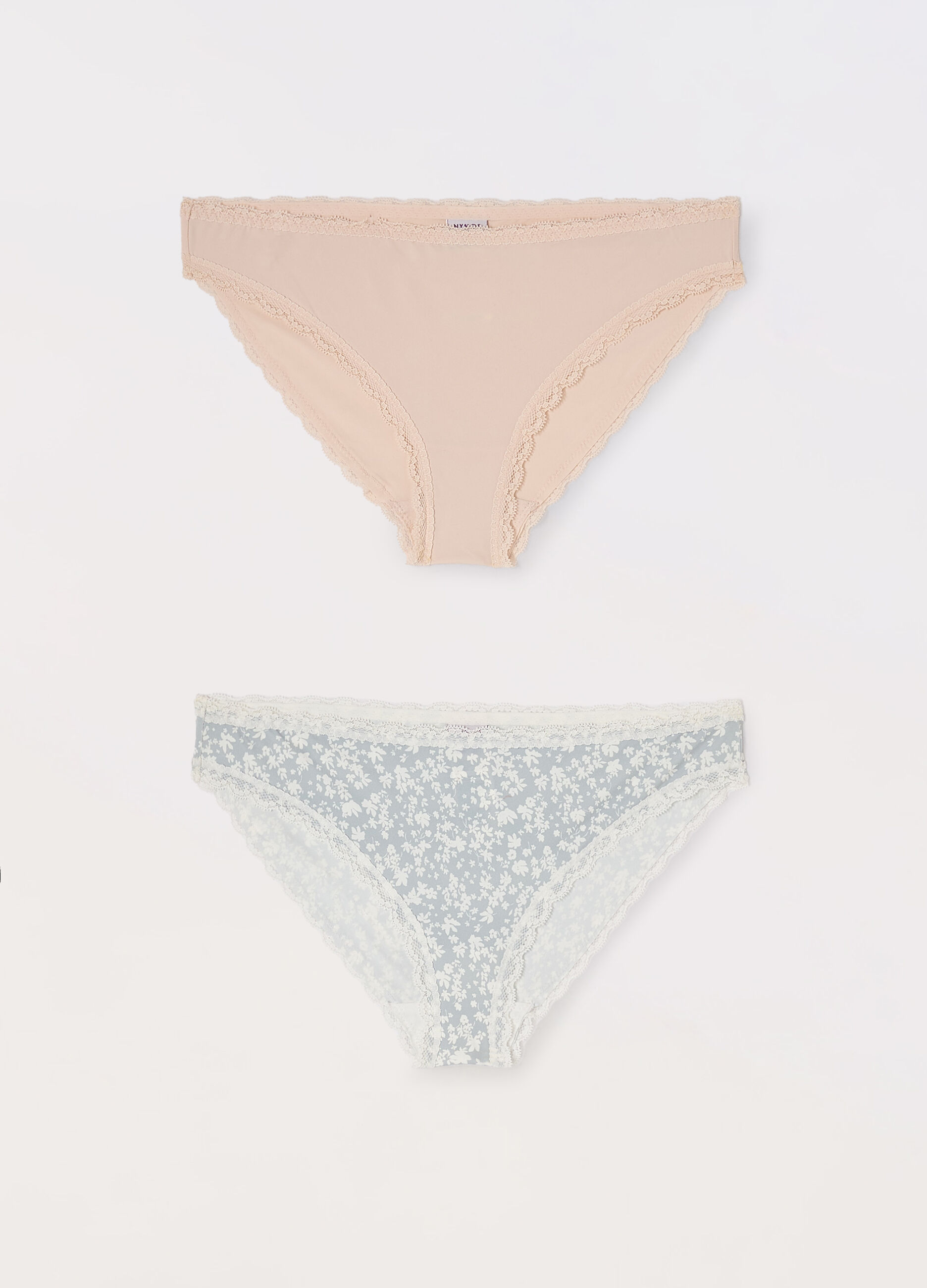 Pack 2 slip in microfibra donna