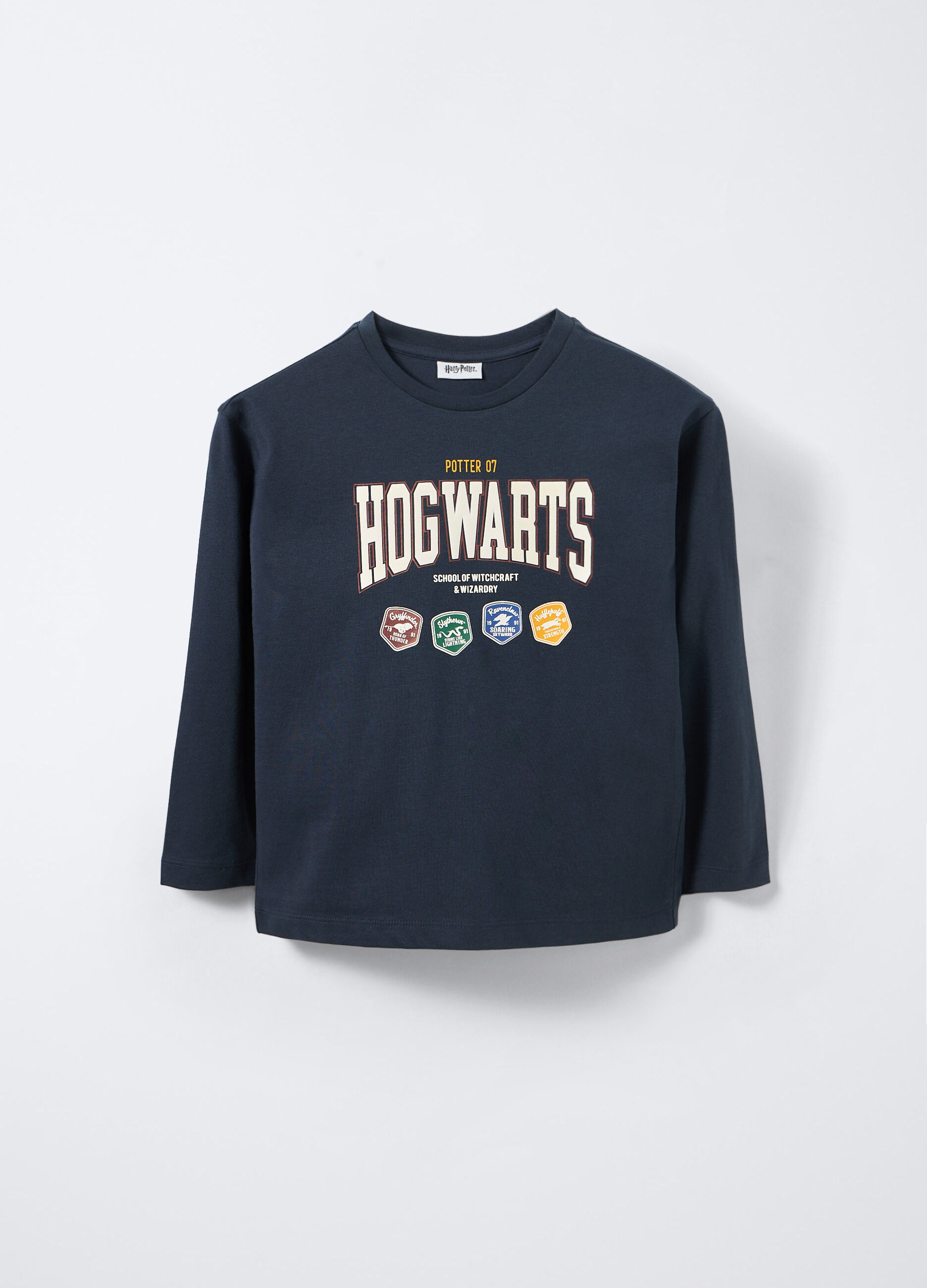 T-shirt Harry Potter in jersey di puro cotone bambino_0
