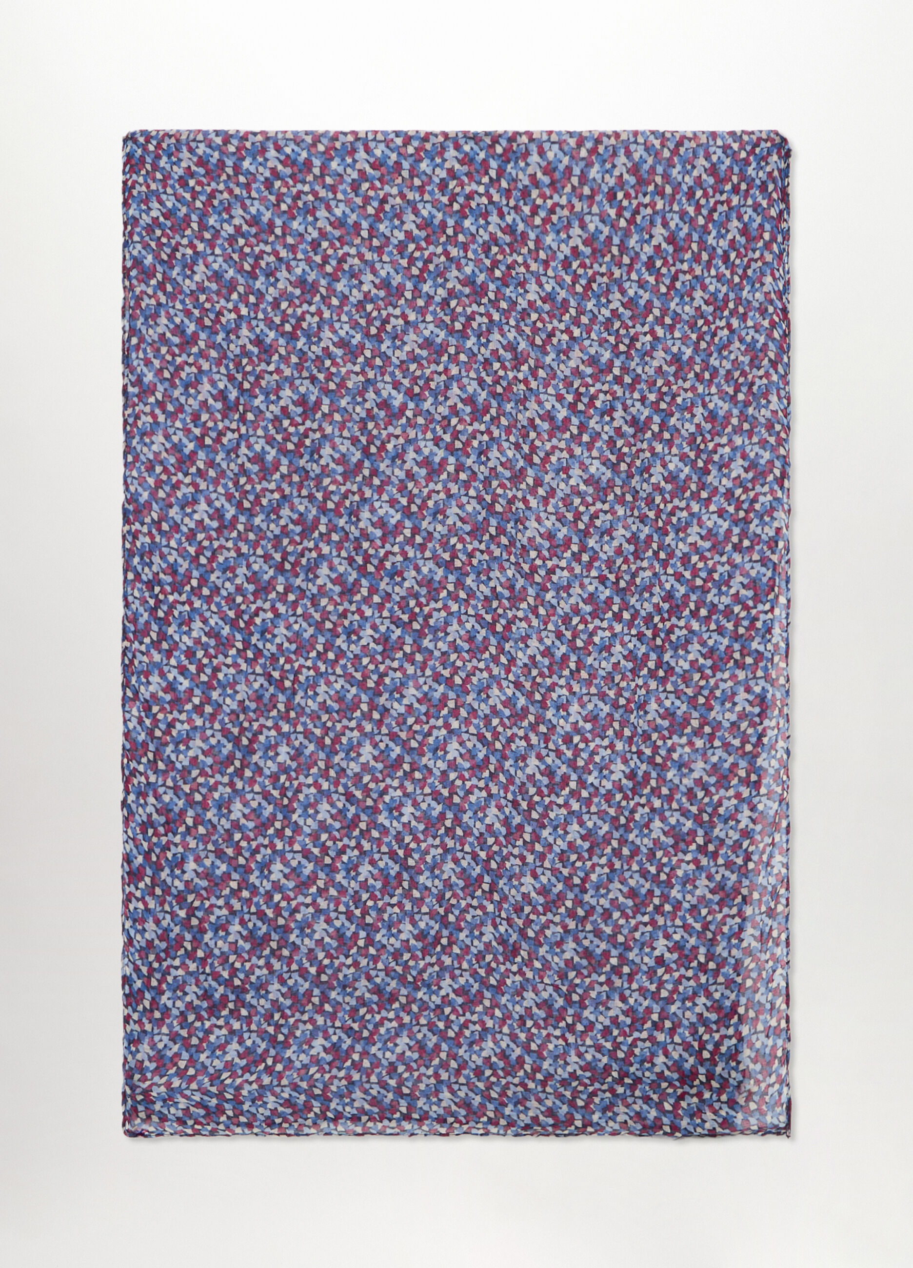 Foulard crinkle in fantasia donna_0