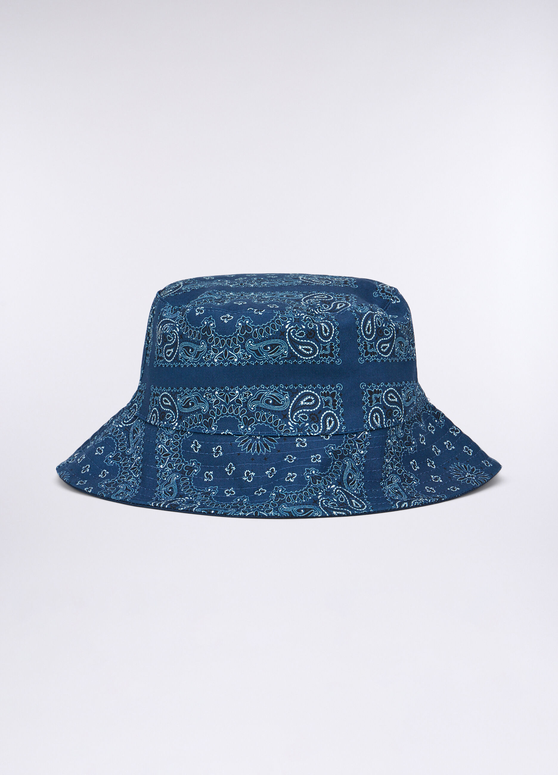 Cappello alla pescatora in puro cotone donna_0