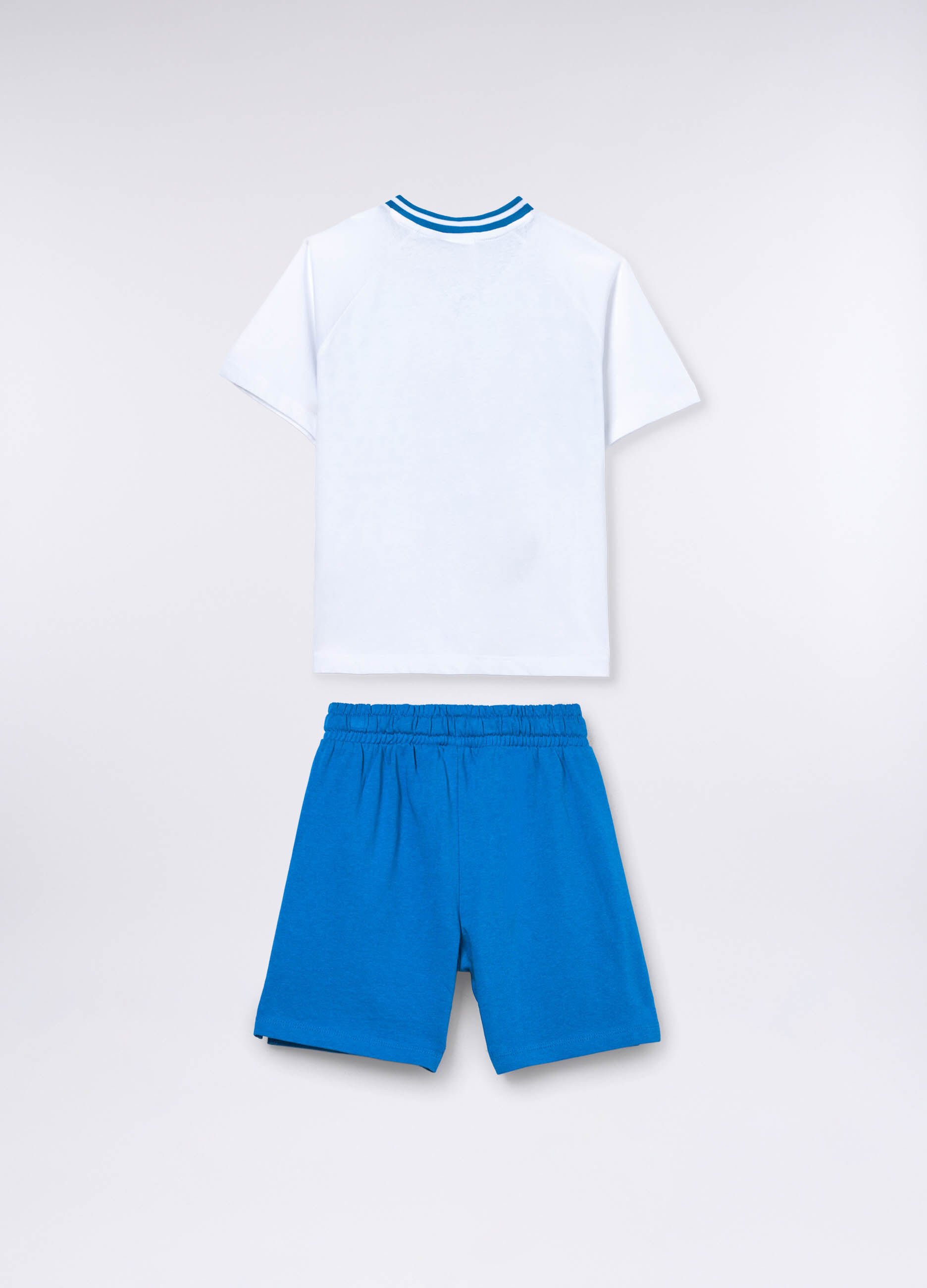 Jogging set Sonic in jersey di puro cotone bambino_1