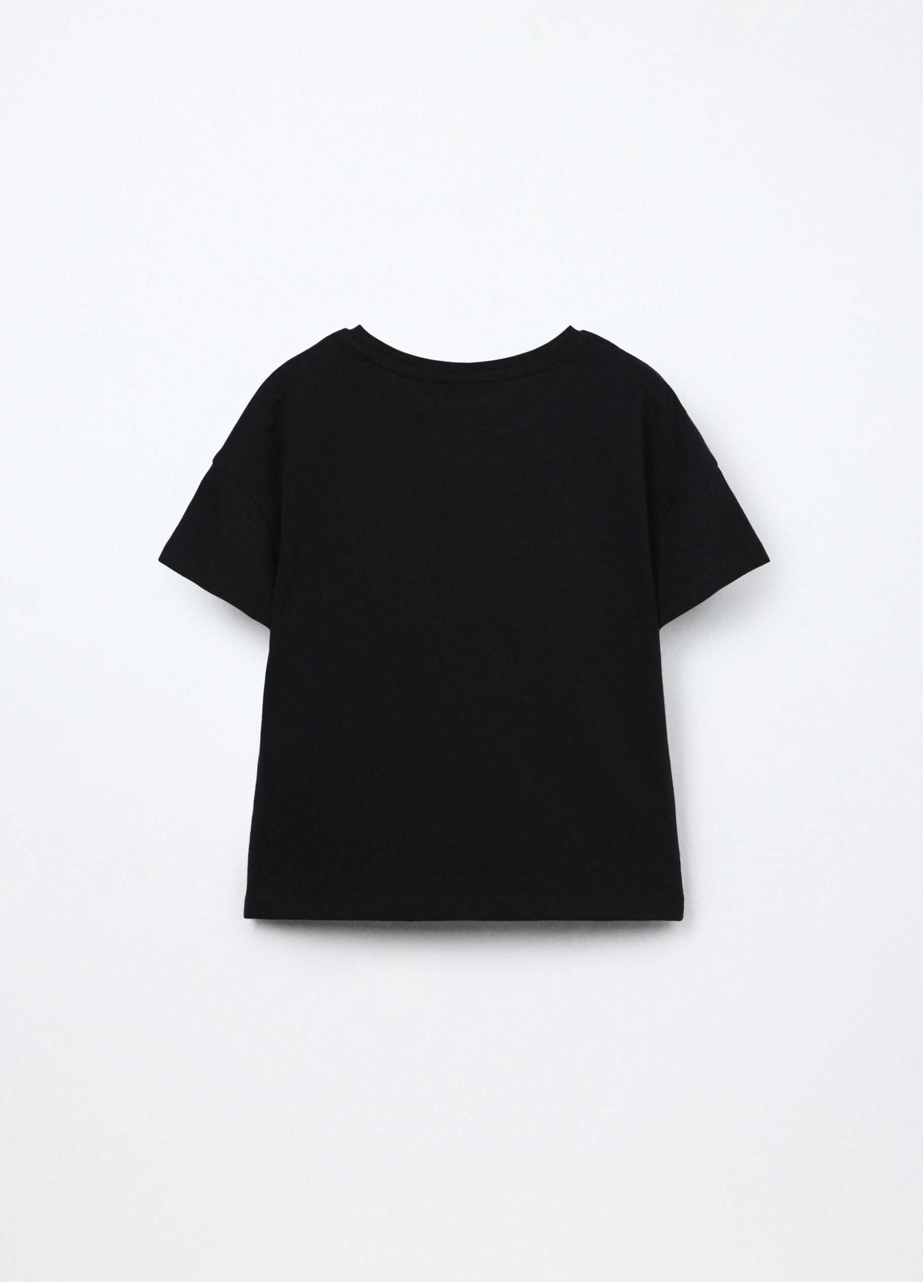 T-shirt in jersey di puro cotone ragazza_1