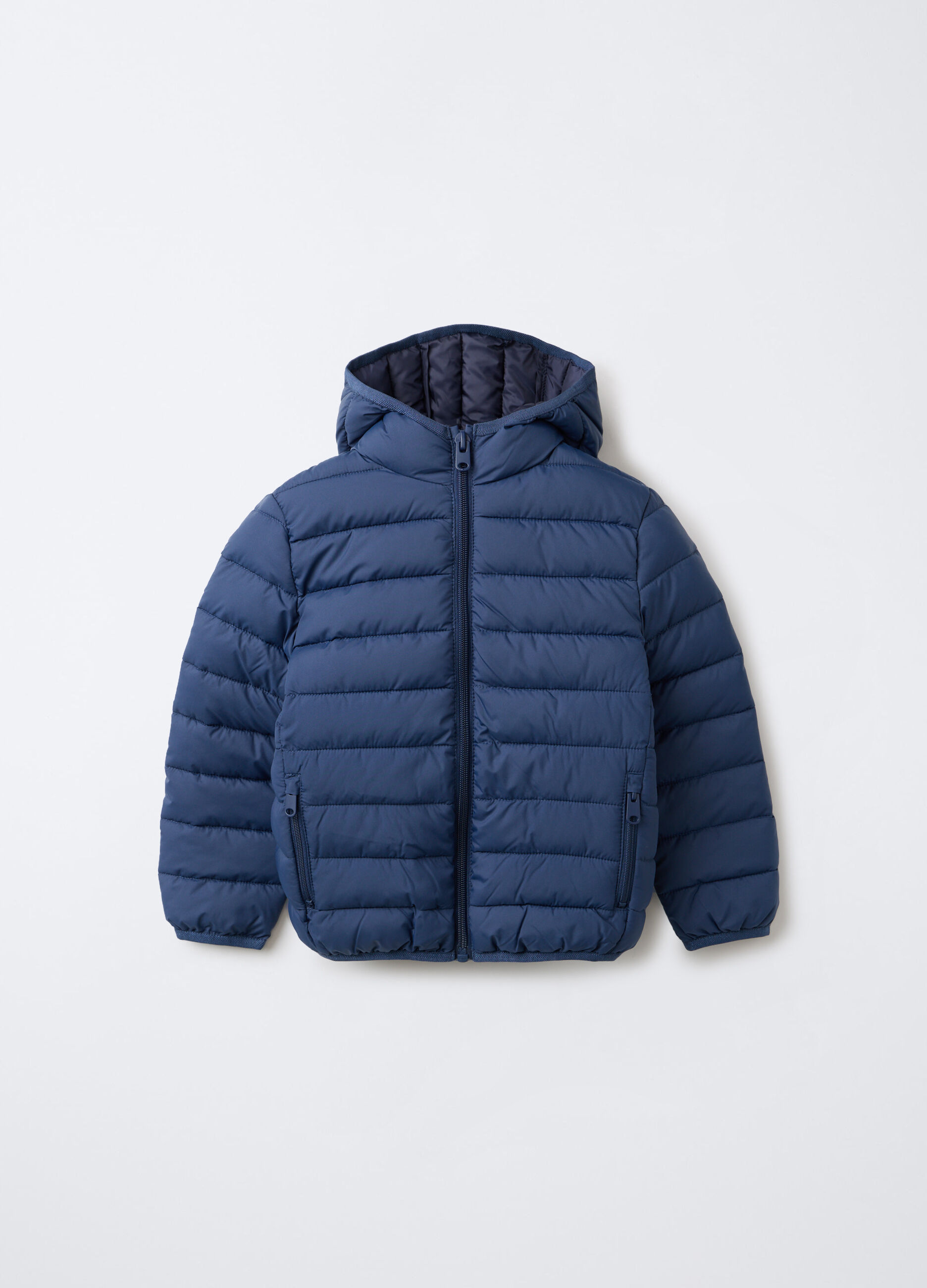 Piumino regular fit con cappuccio bambino_0