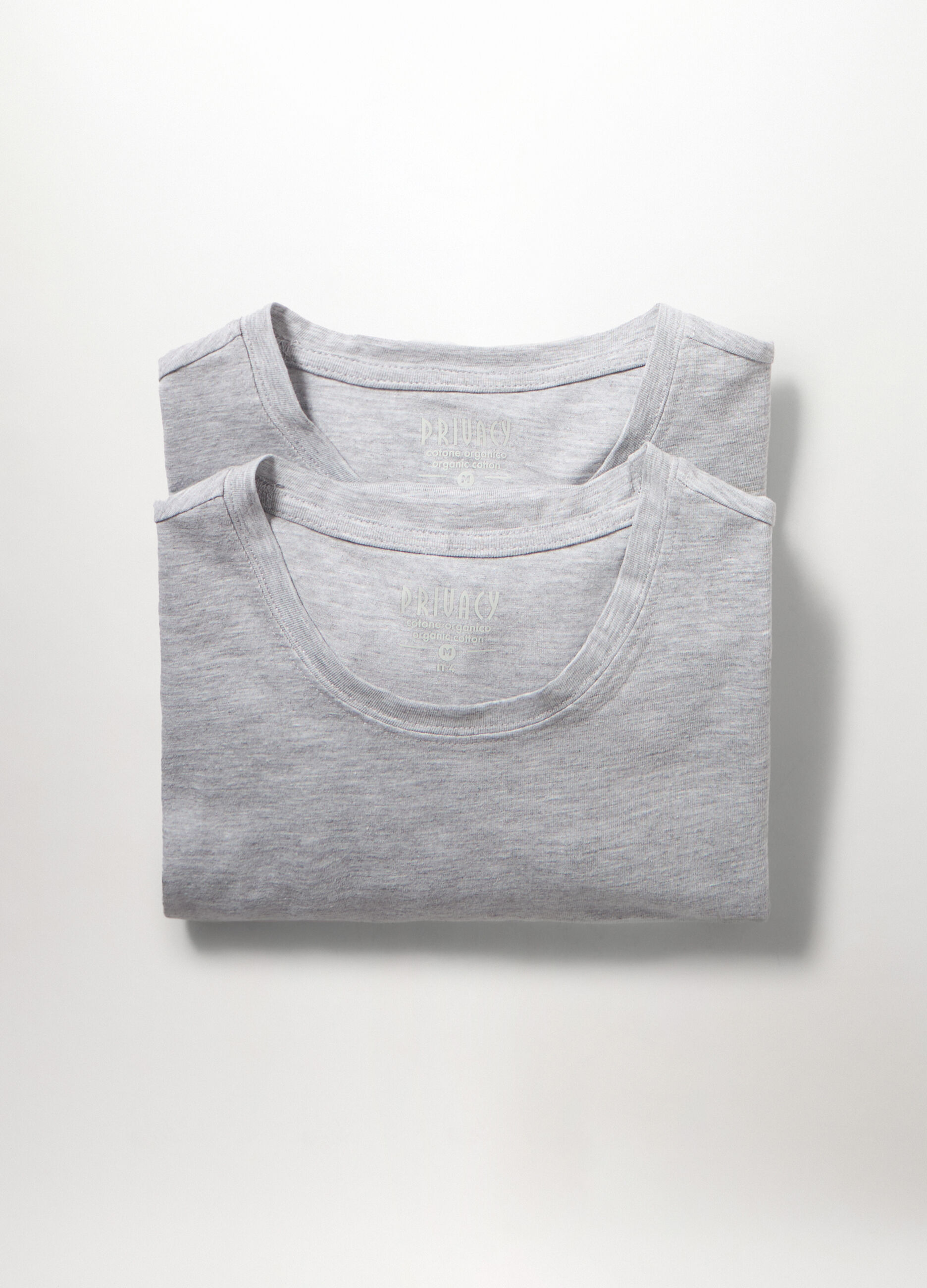 2 pack T-shirt girocollo in cotone stretch uomo_0