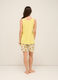 Set pigiama corto in jersey di puro cotone donna_1