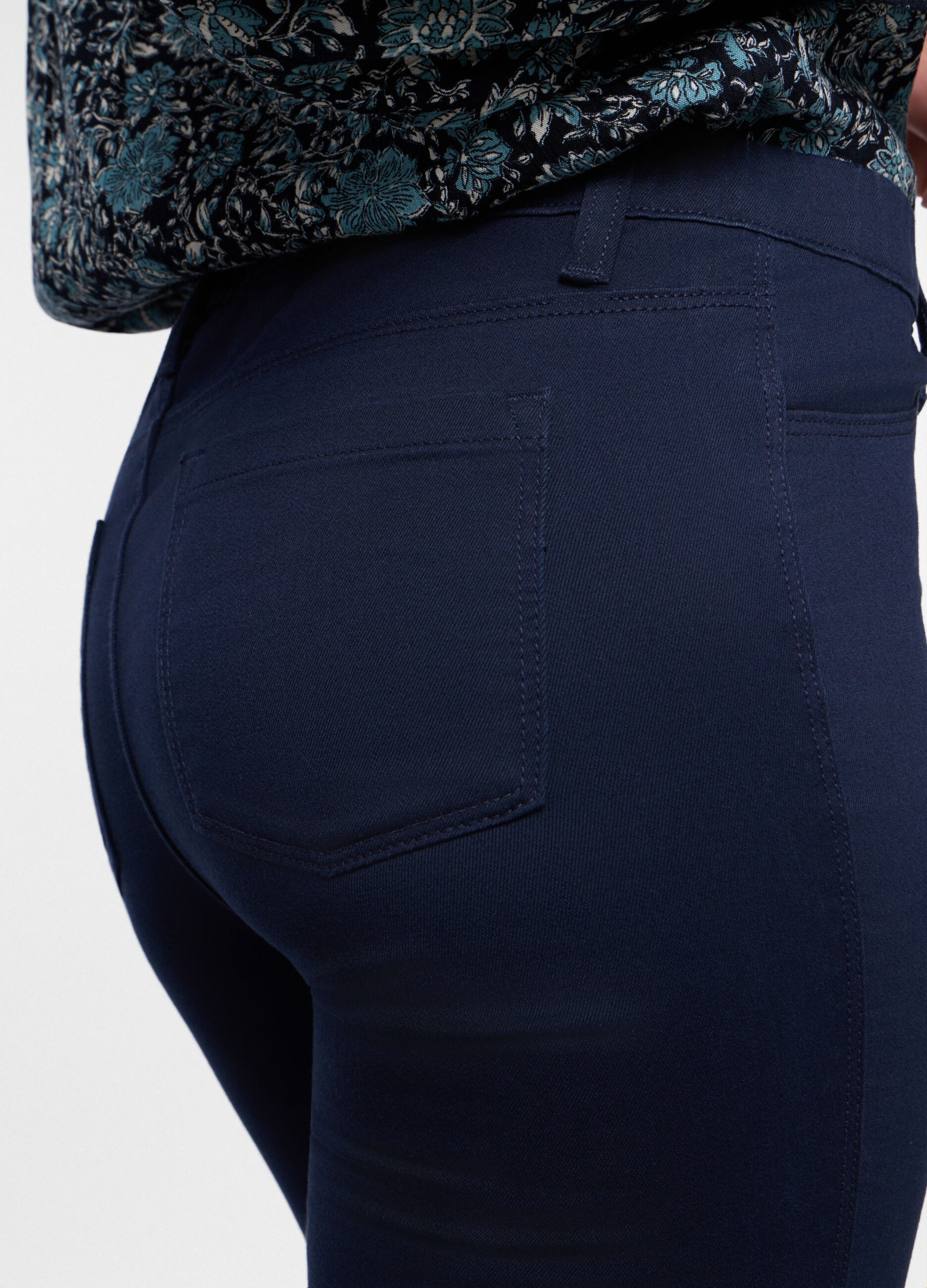 Jeggings in denim di misto donna_2