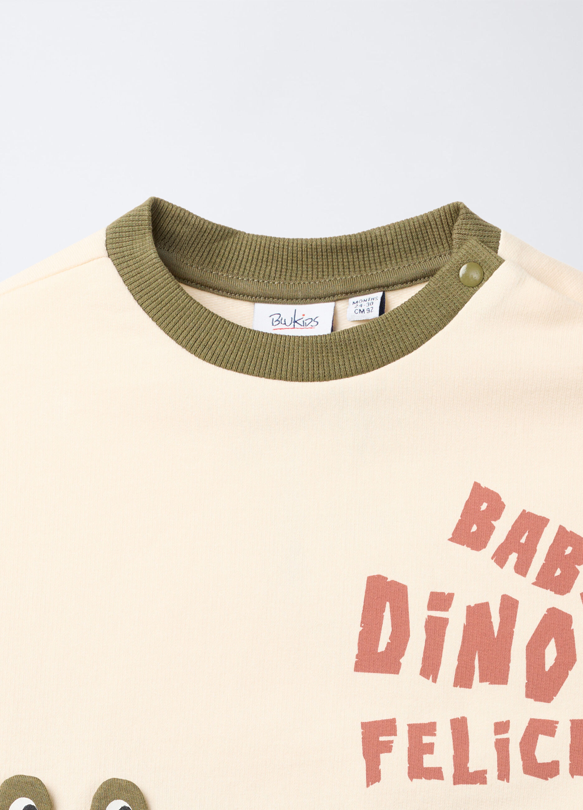 Jogging set in puro cotone garzato bimbo_2