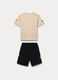 Jogging set NBA in jersey di puro cotone ragazzo_1
