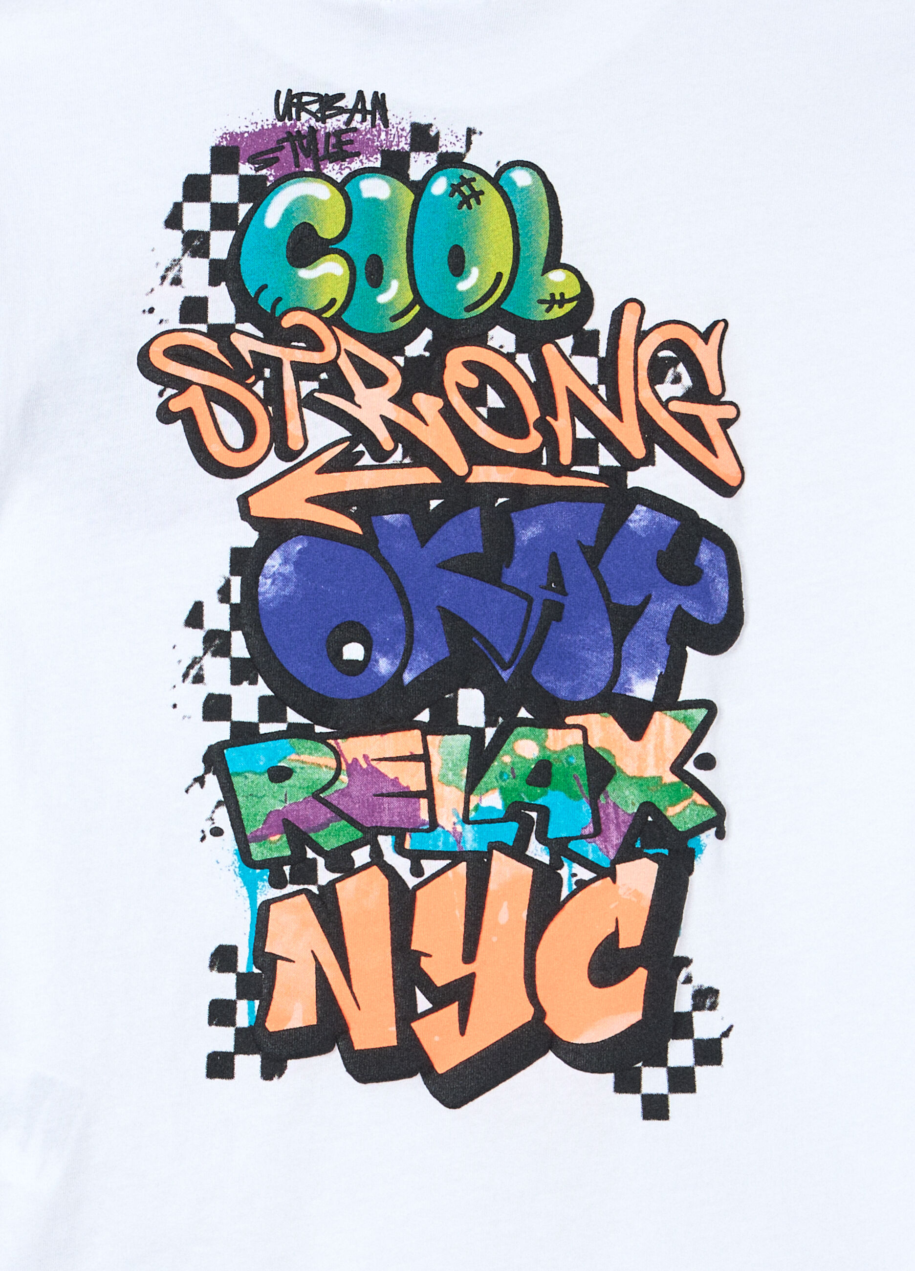T-shirt girocollo in jersey di puro cotone bambino_2