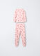 Pigiama lungo in jersey di puro cotone bambina_1