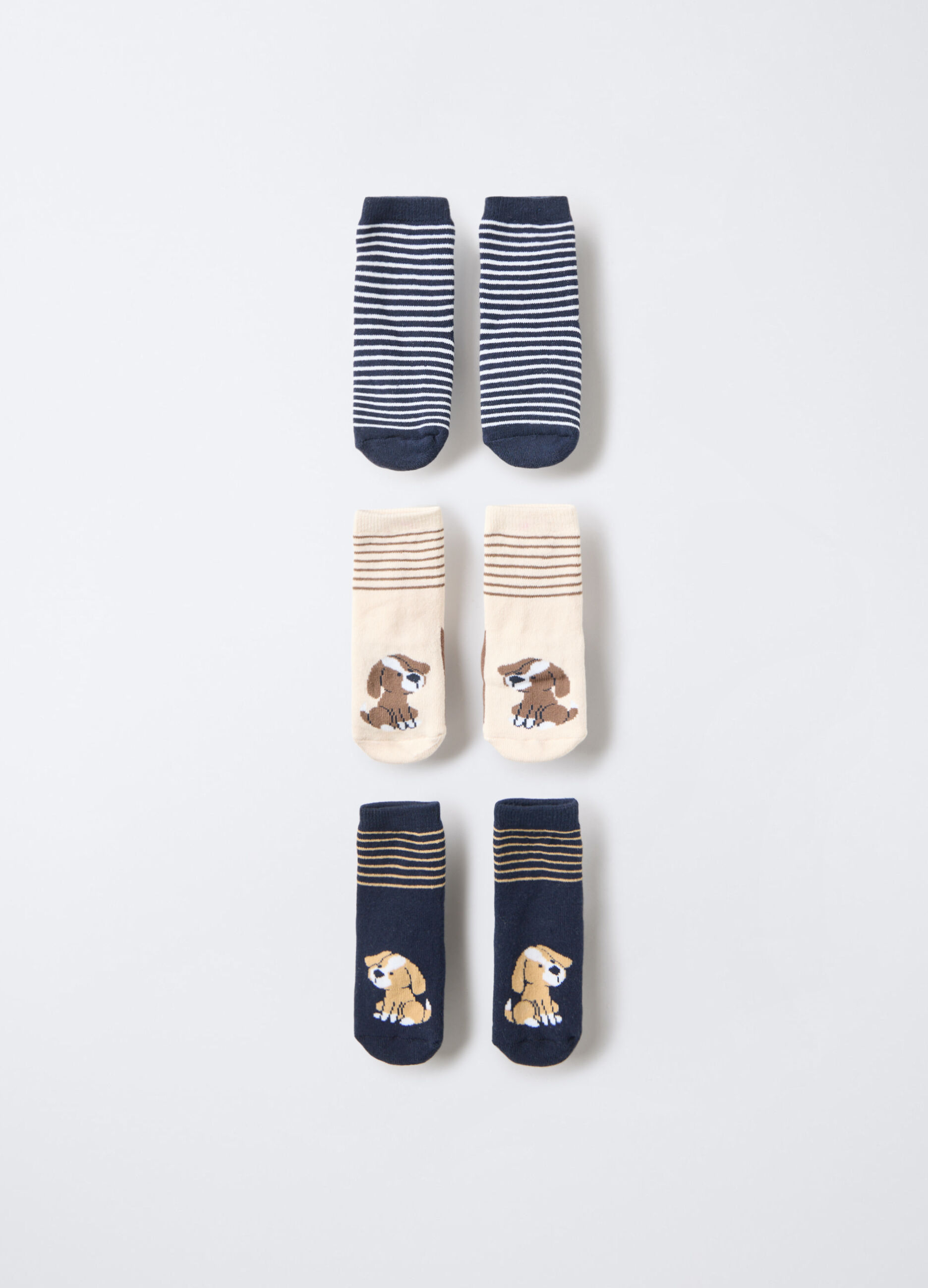 Pack 3 calze in spugna misto cotone stretch neonato_0