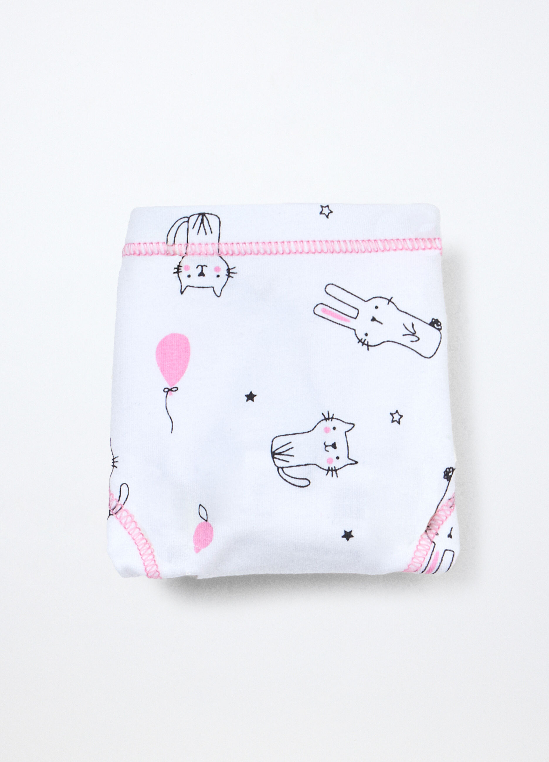 Slip in jersey di cotone stretch bambina_2