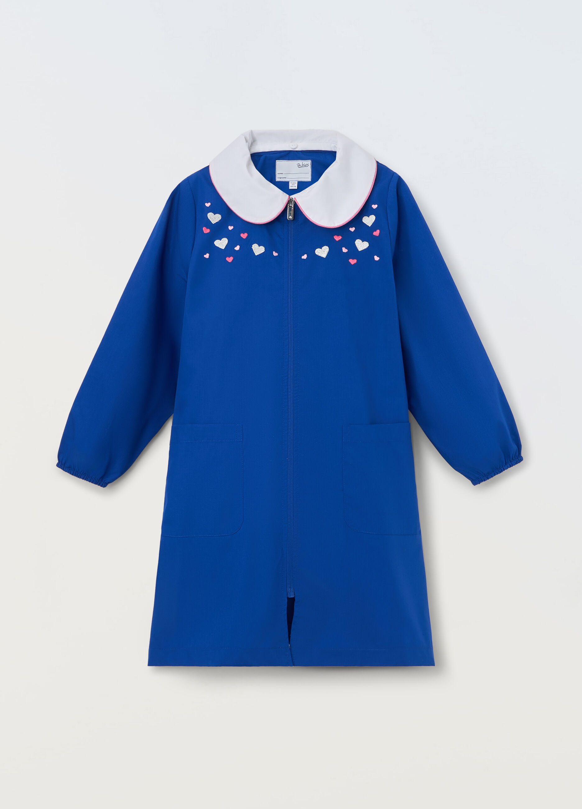Grembiule full zip bambina_0
