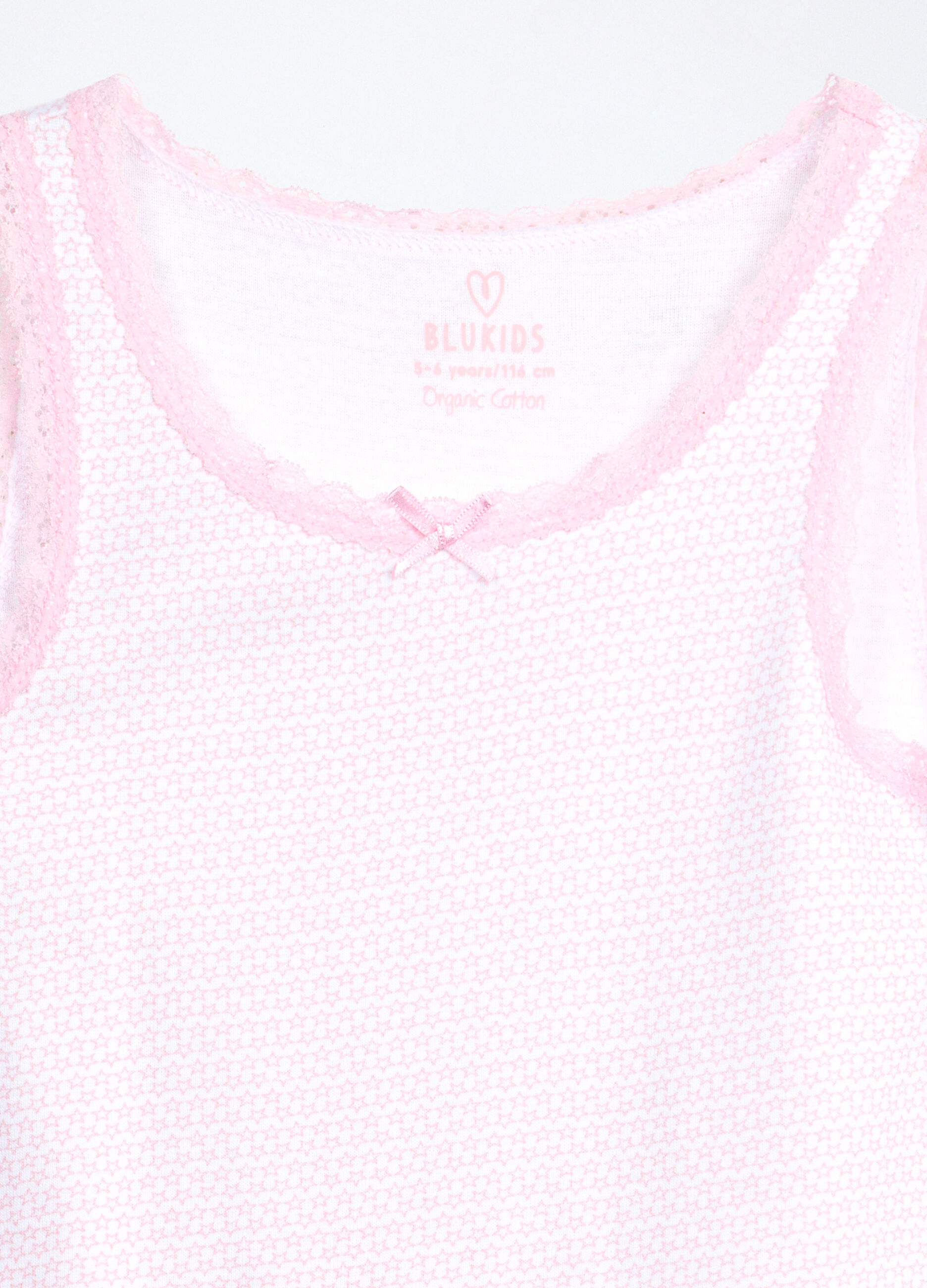 Pack 2 canotte in jersey di puro cotone bambina_2