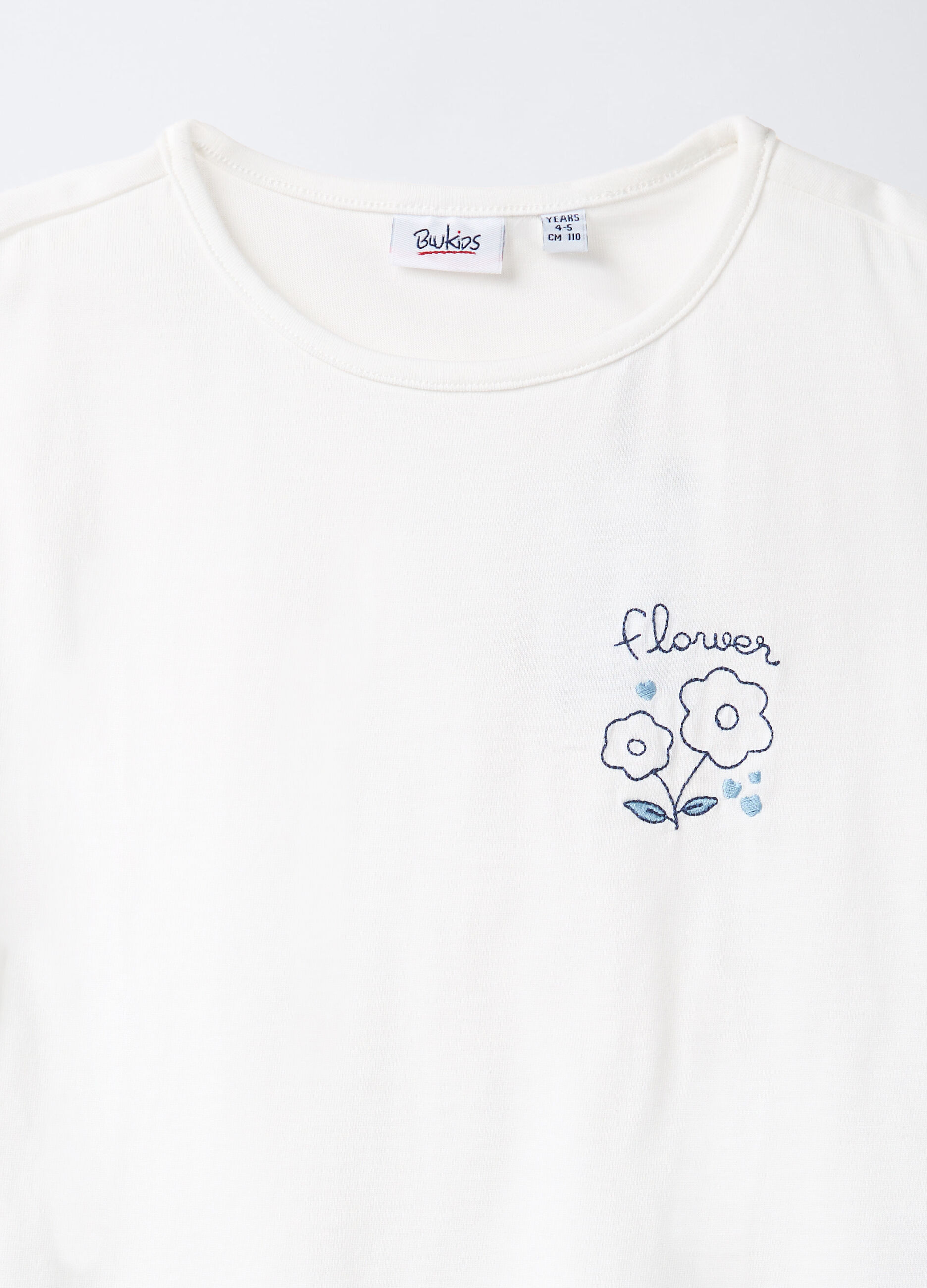 T-shirt in jersey di puro cotone Box Fit bambina_2
