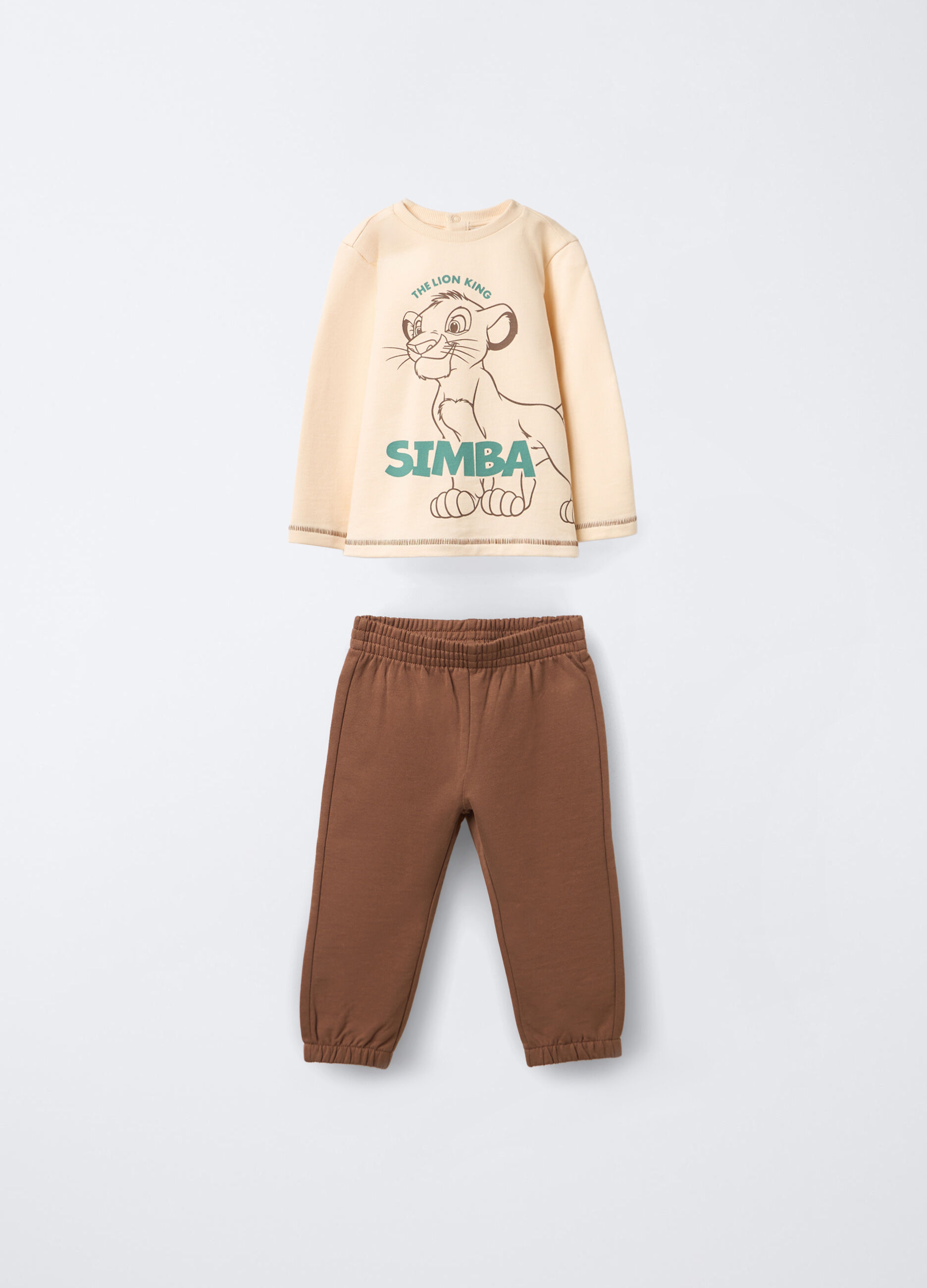 Jogging set Disney in puro cotone garzato bimbo_0