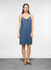 Abito fit Regular con spalline sottili e fiocchetto davanti in denim donna_0