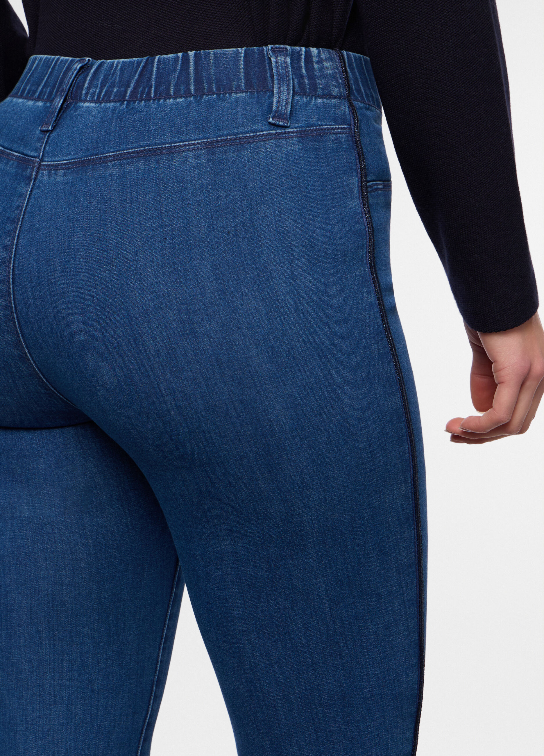 Jeggings misto cotone stretch donna_2