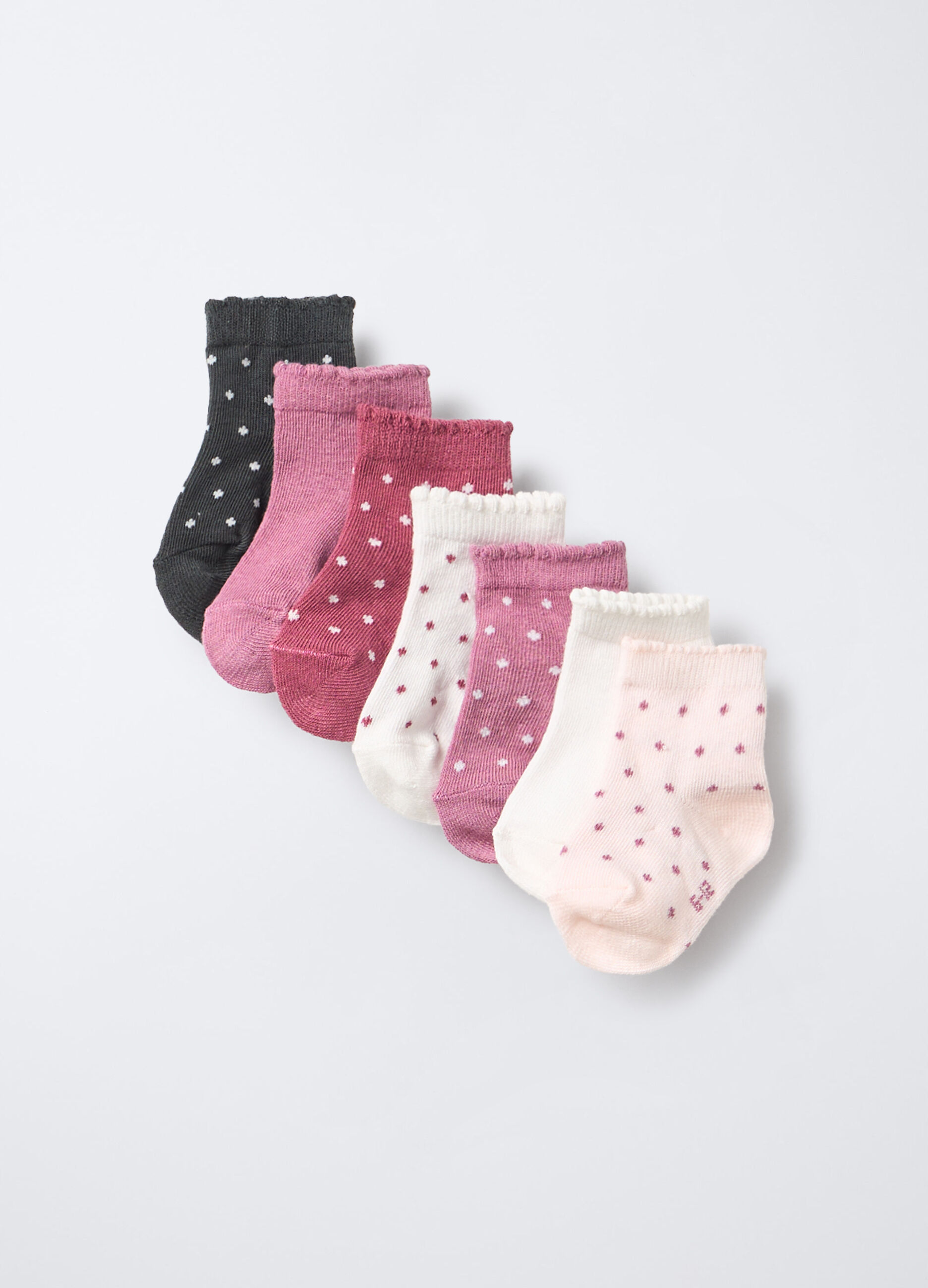 Pack 7 calze corte misto cotone_0