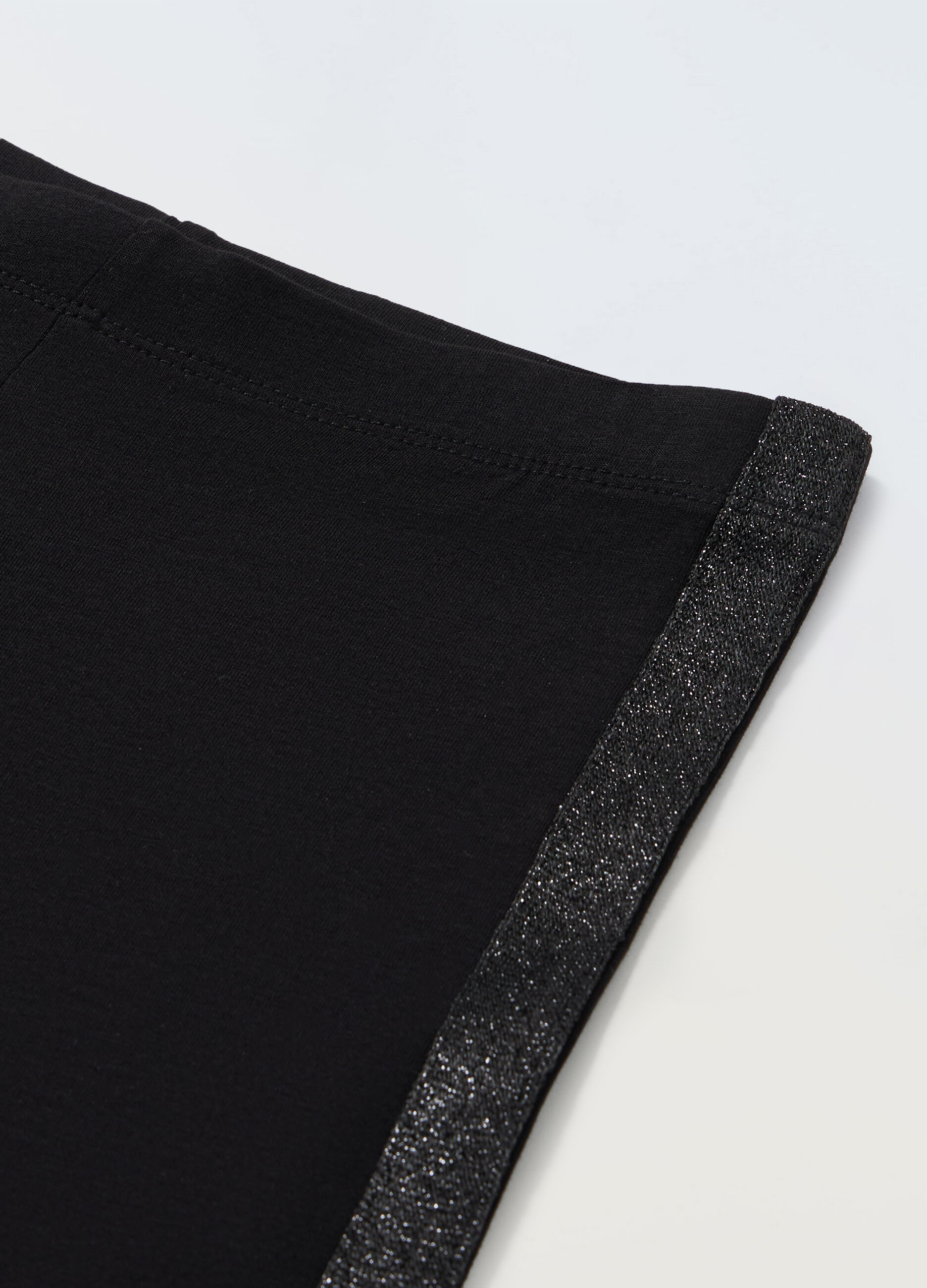 Leggings in cotone stretch ragazza_1