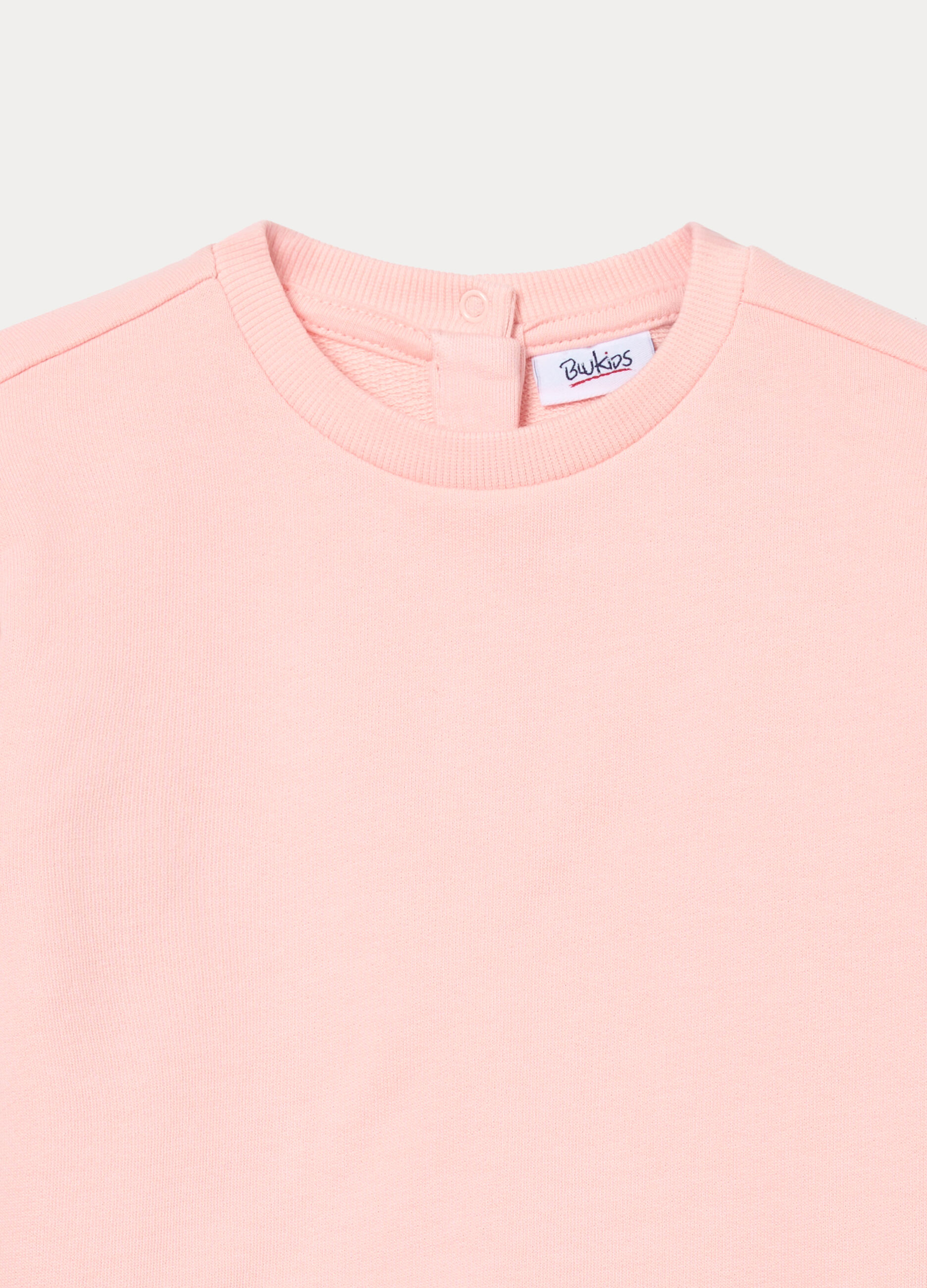 Felpa in french terry di puro cotone bimba_2