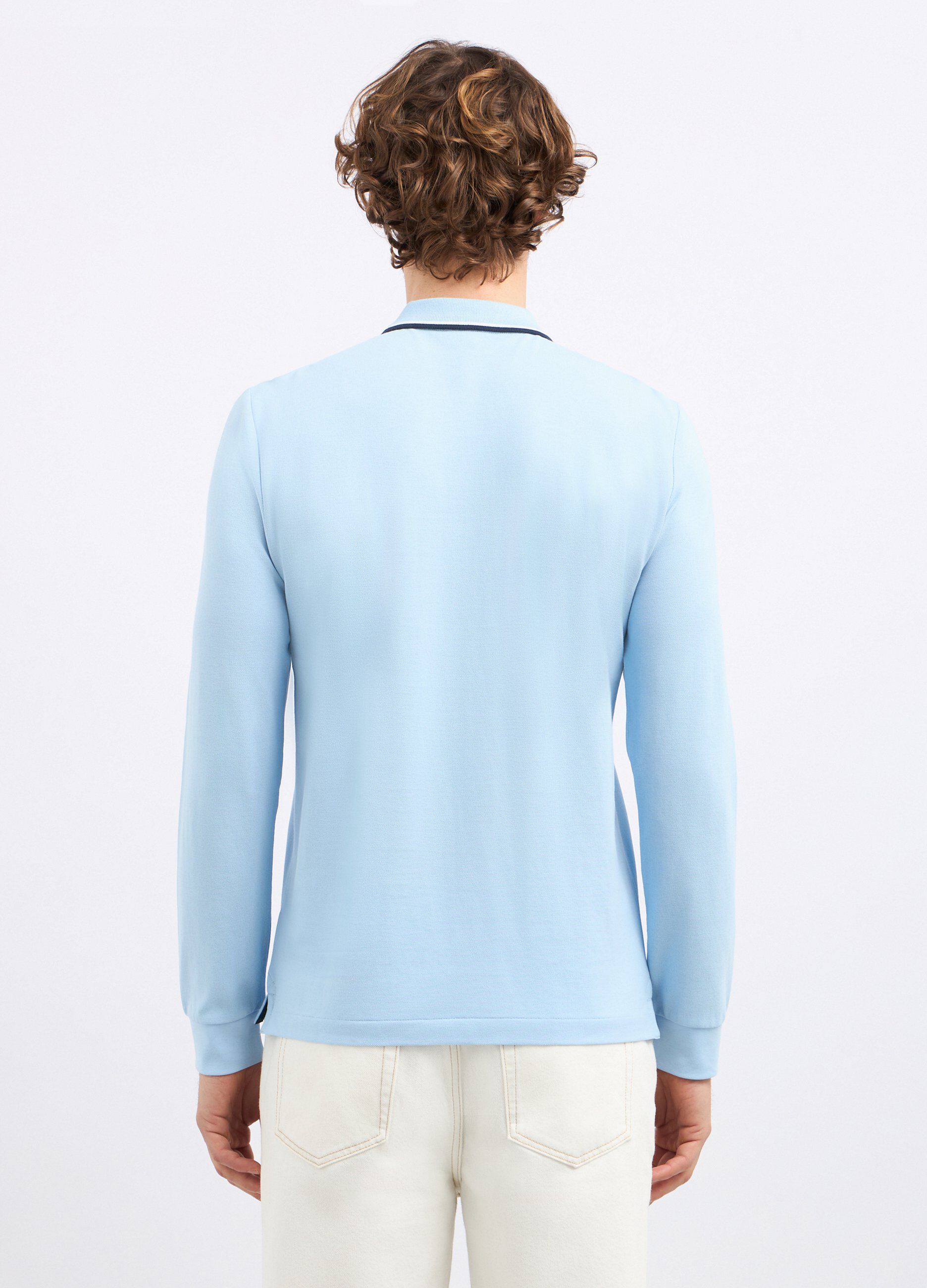 Polo in cotone piquet uomo_1