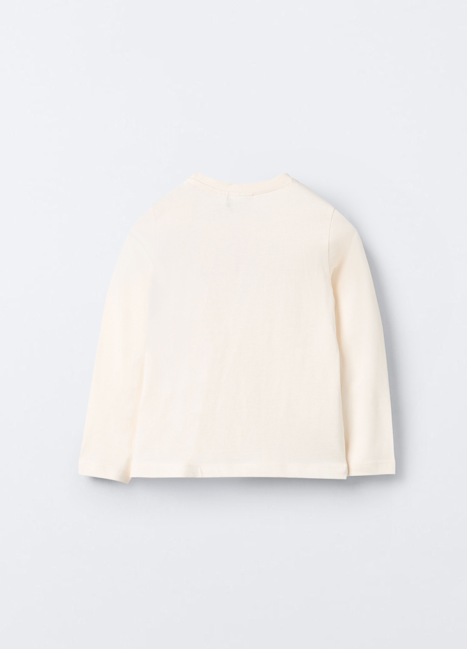 T-shirt in jersey di puro cotone bambina_1